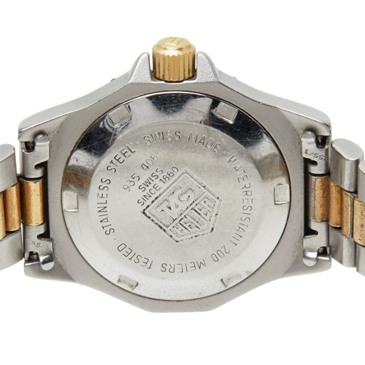 TAG Heuer 3000 Professional 935408, goldenes Zifferblatt, 27 mm Uhr