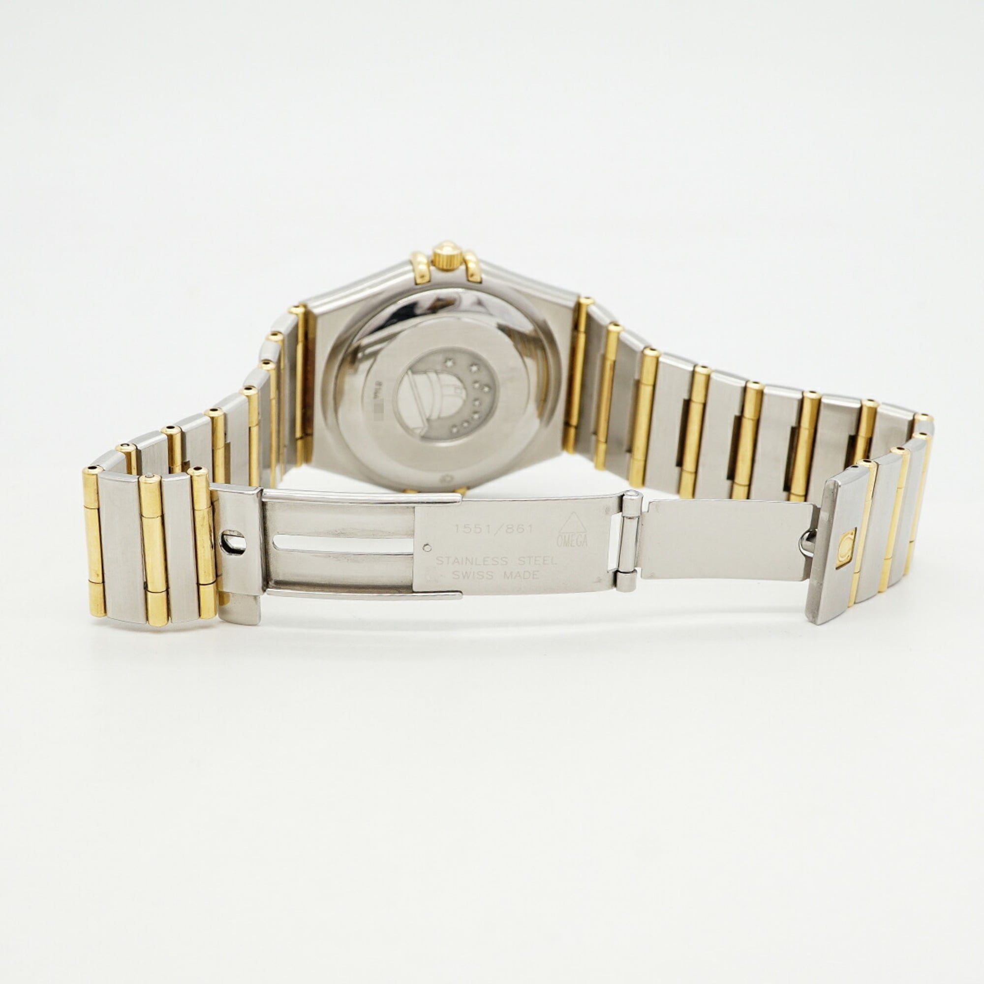 Omega Constellation Two-Tone Diamond 1202.15 Gold Dial