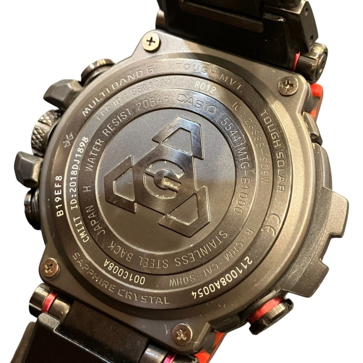 Casio G-SHOCK MTG-B1000XBD-1AJF Schwarz Zifferblatt 44 mm Uhr