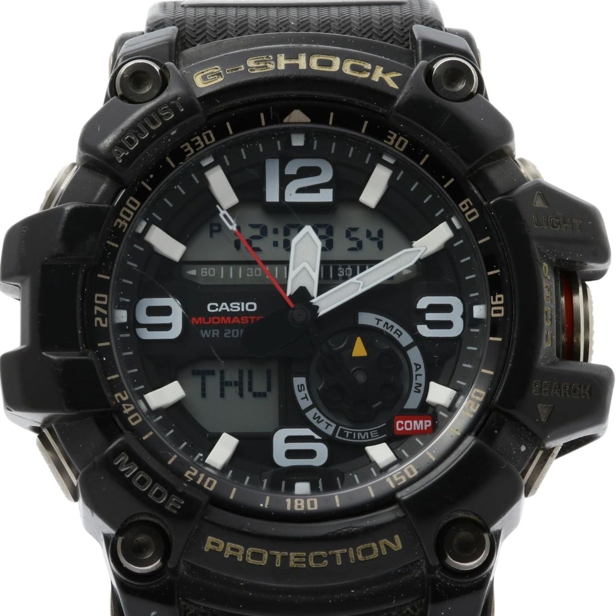 CASIO G-SHOCK MASTER OF G LAND MUDMASTER GG10001AJF Men's Digital-Analog Watch in Black Resin/Stainless Steel