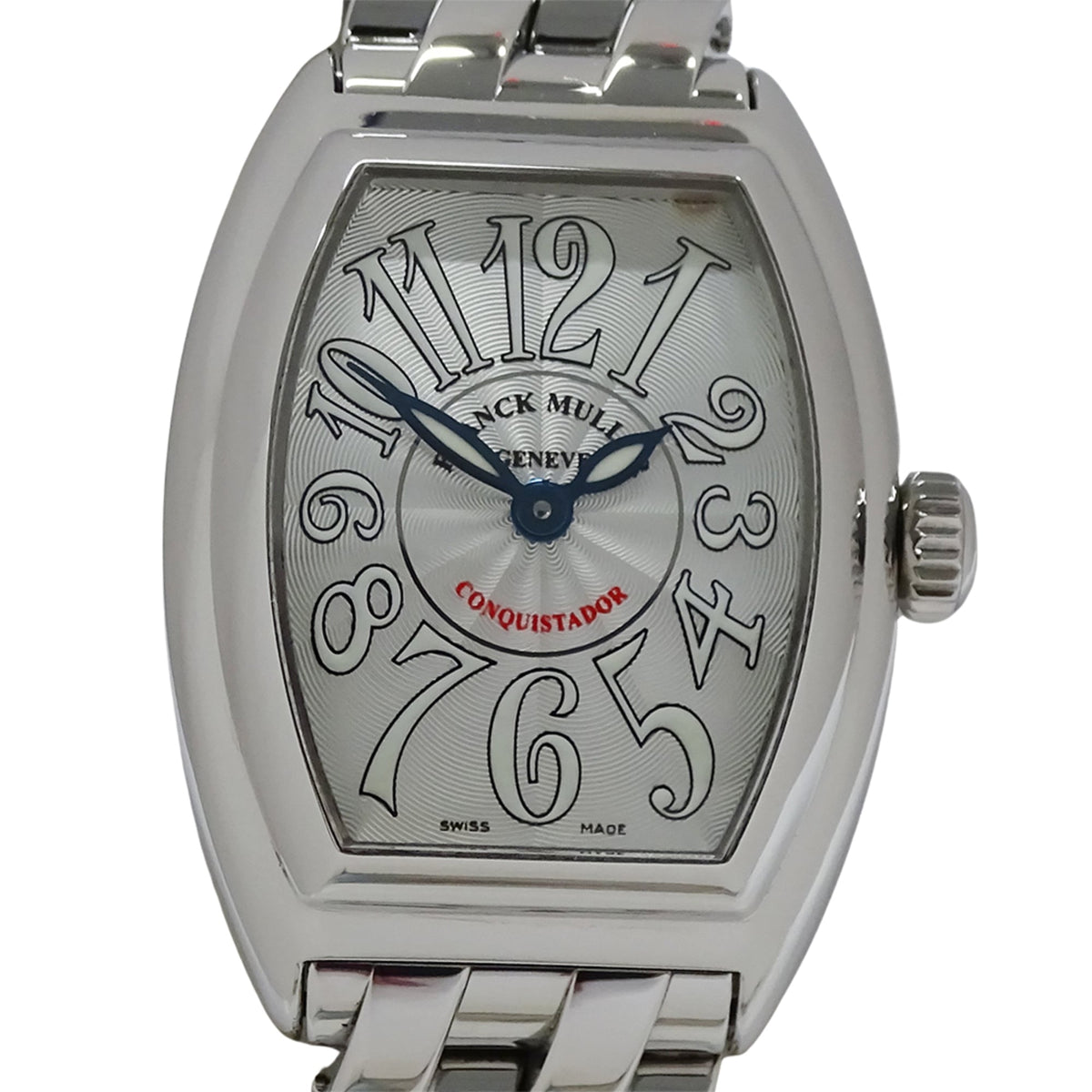 Franck Muller Conquistador 8005LQZ Silver Dial 28mm Watch
