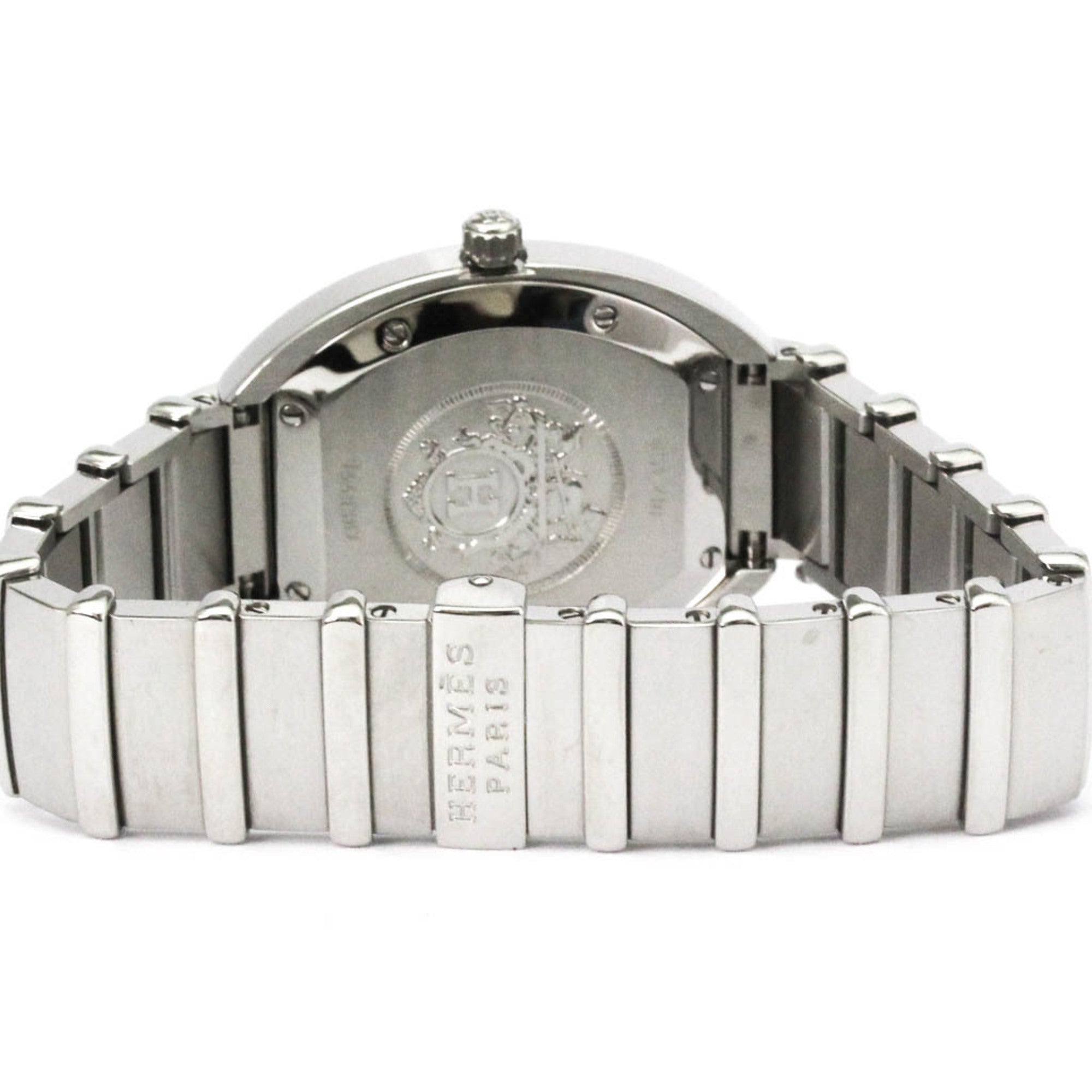 Montre pour femme HERMES Espace en acier inoxydable Quartz ES1.210