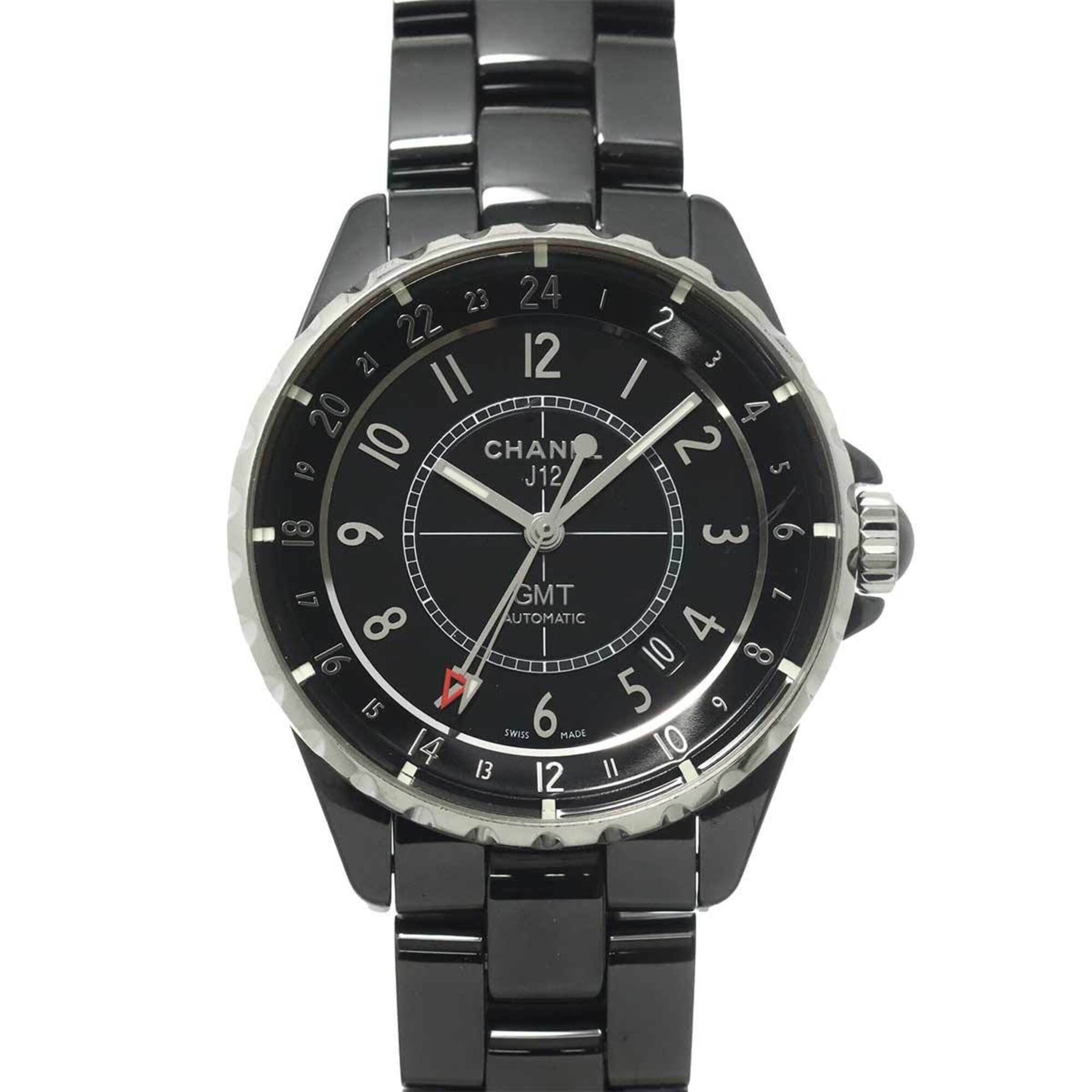 Chanel J12 H3102 Black Dial 39mm Watch