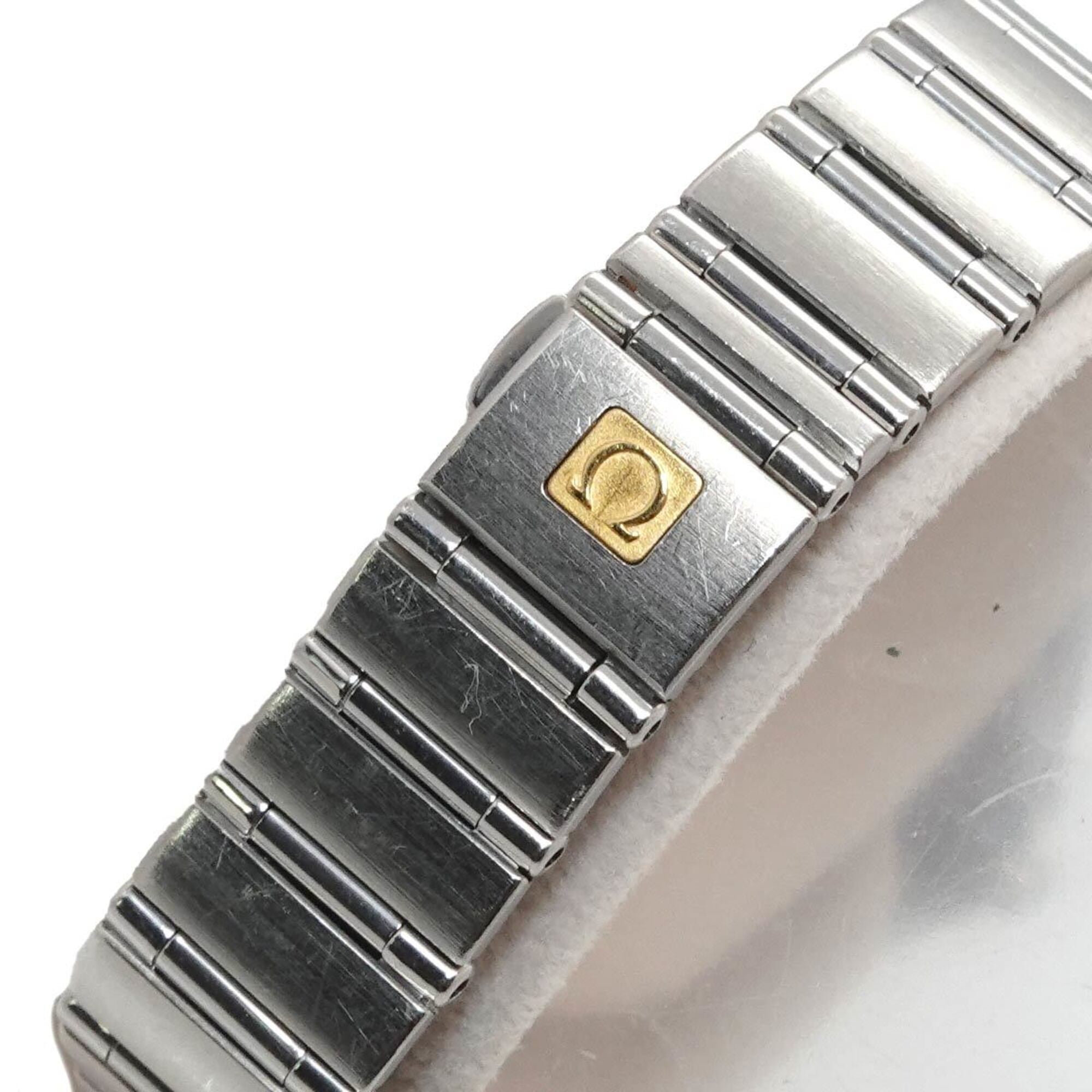 Omega Constellation Mini Cindy Crawford Limited Edition (1997 pieces) 1563 85 Ladies' 12P Diamond Navy Quartz