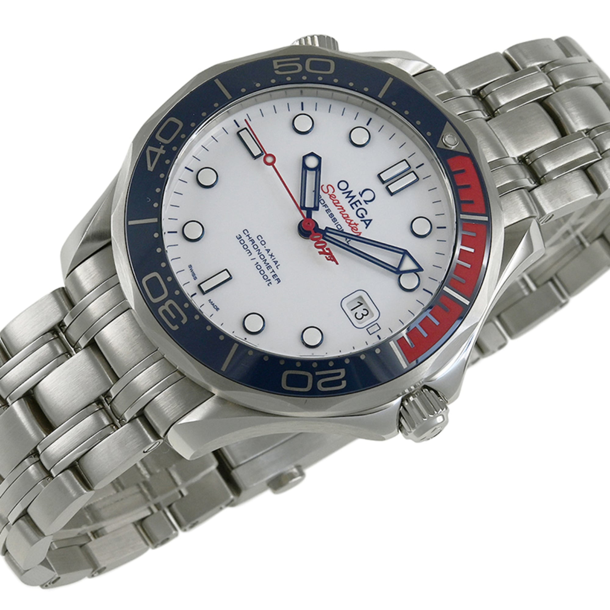 OMEGA Seamaster Diver 300M Co-Axial 41 mm Commander Uhr, weltweite Limitierte Auflage 7007 212.32.41.20.04.001