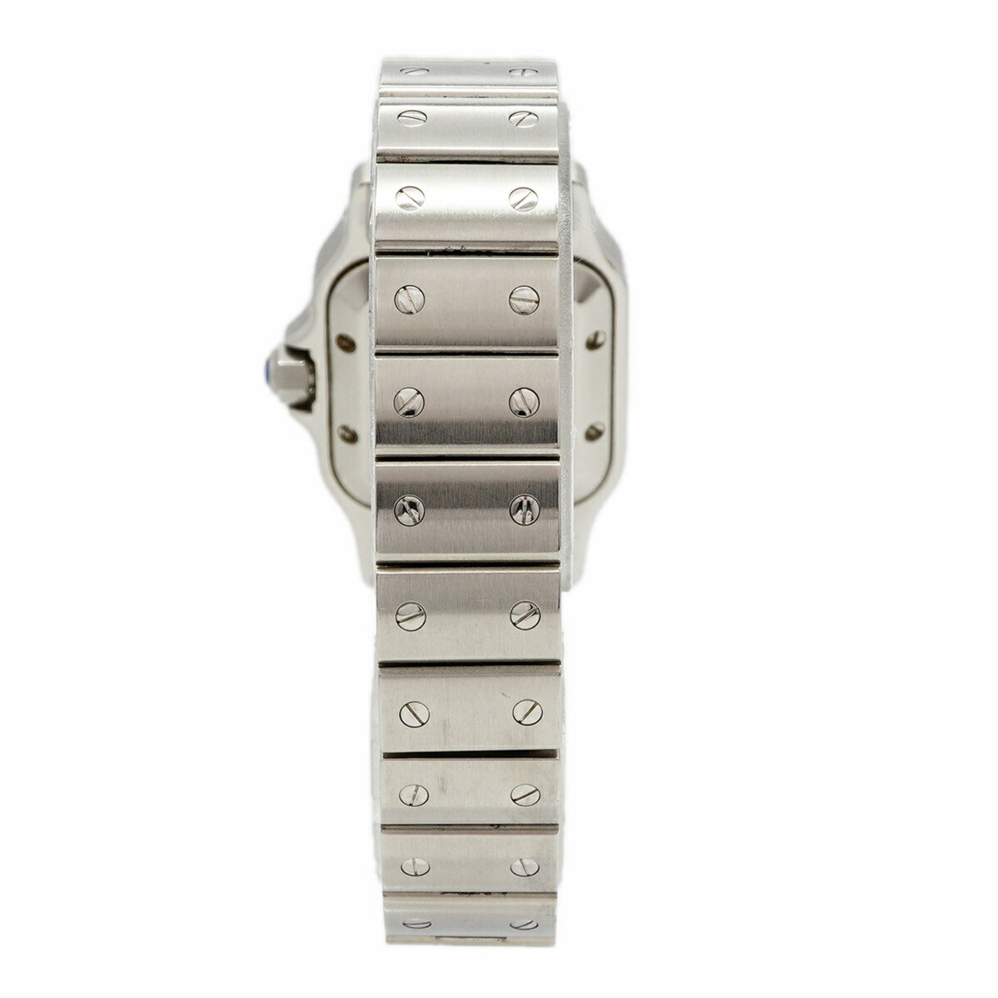Cartier Santos Galbee SM W20054D6 Silver Dial Women's Watch