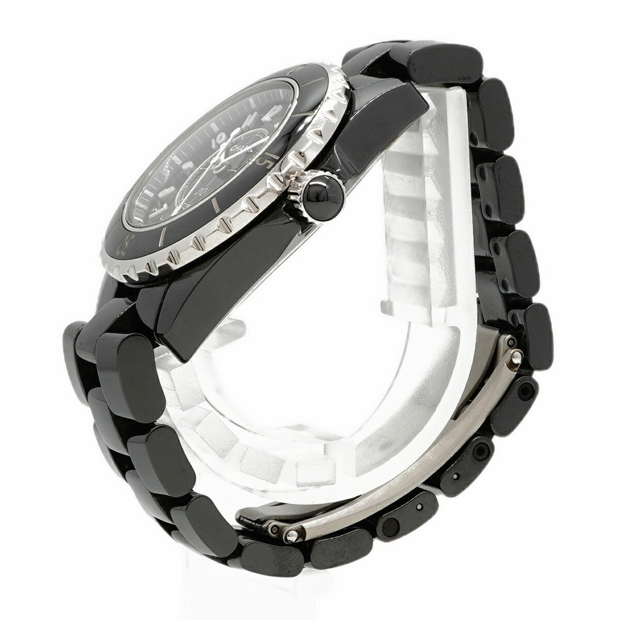 Chanel J12 H0682 Black Dial Ceramic 34mm Watch
