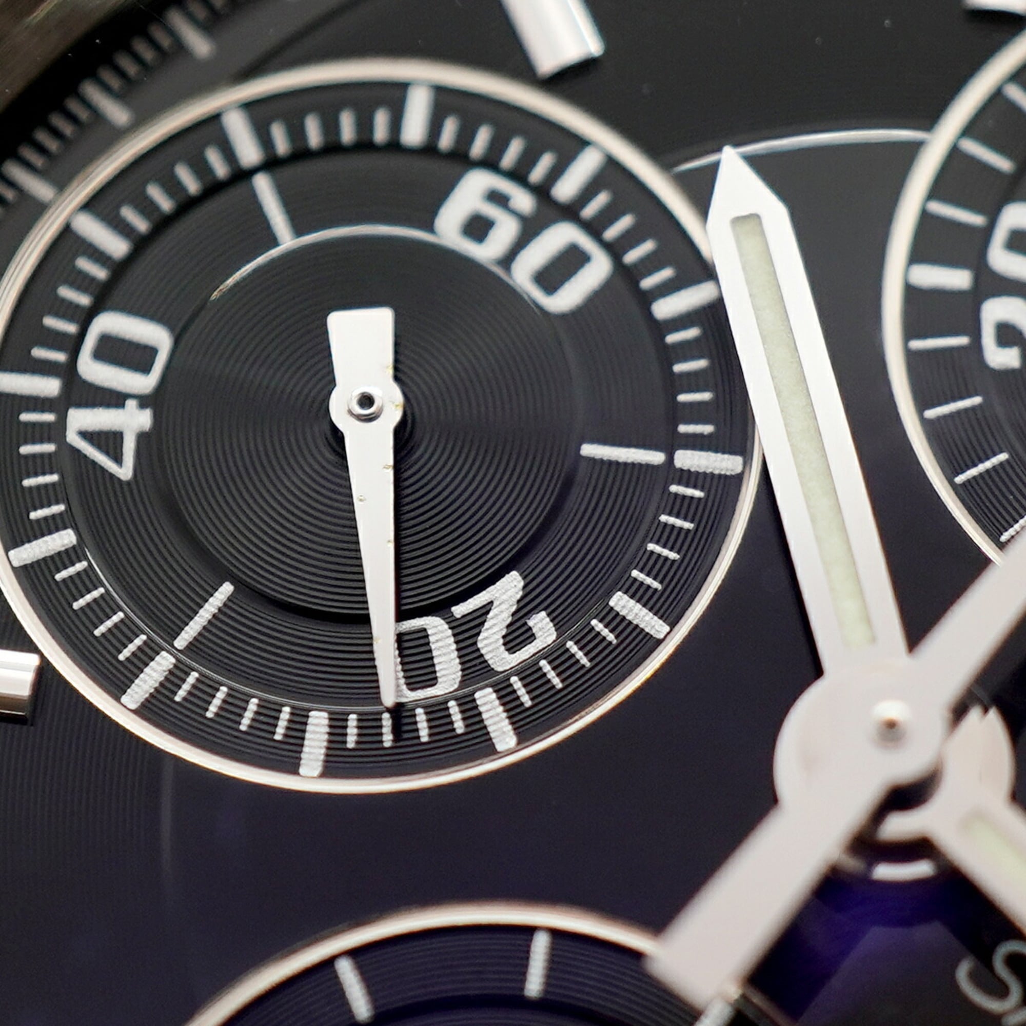Omega Speedmaster 3513.50 herenhorloge met zwarte wijzerplaat