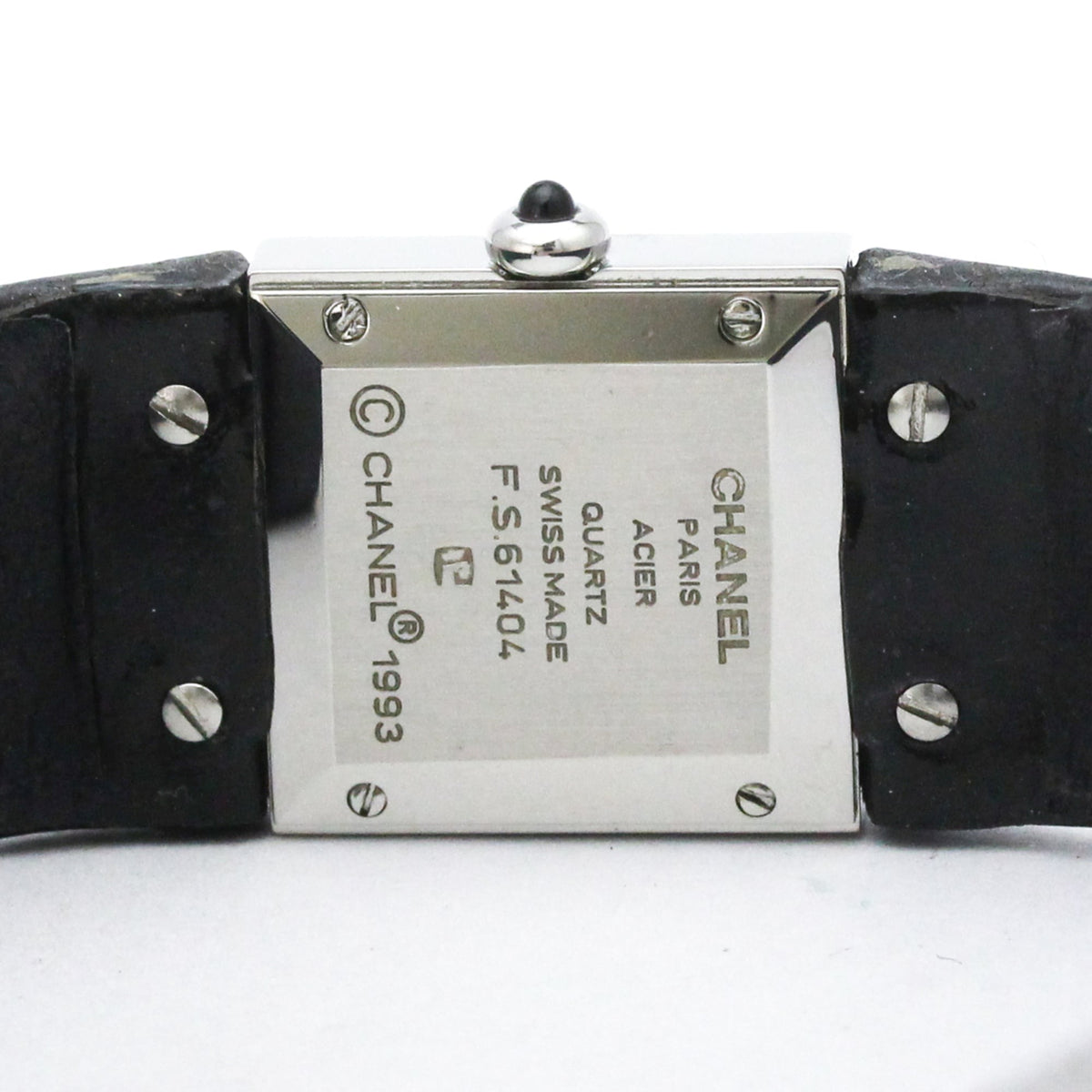 Chanel Matelasse H0116 Schwarz Zifferblatt 19 mm Uhr