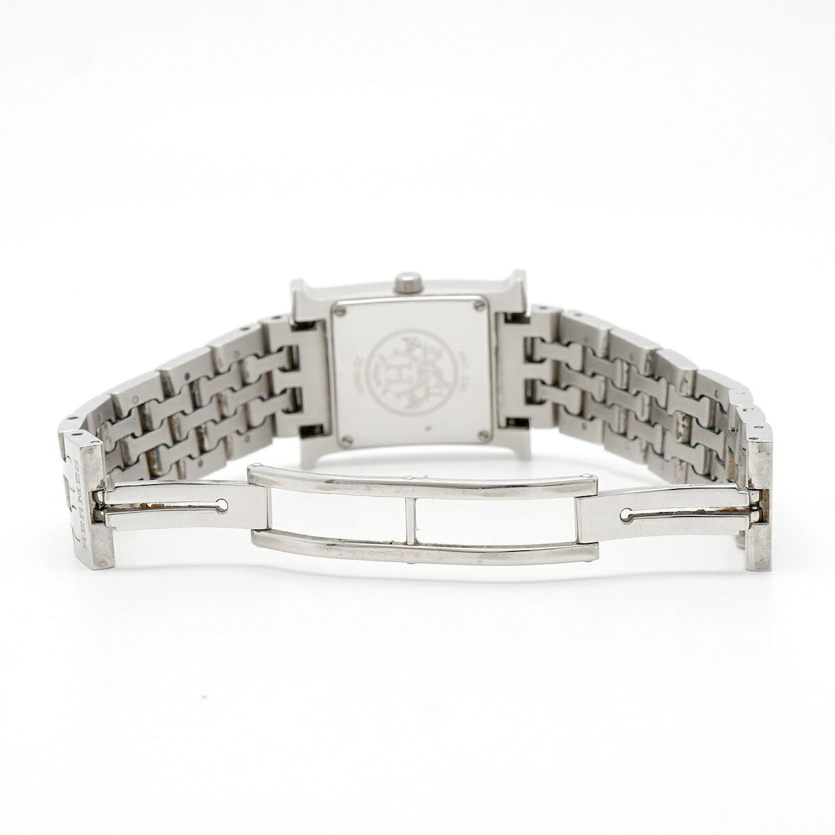Hermes H – Diamantlünette HH1.230 Silber Zifferblatt 21 mm Uhr