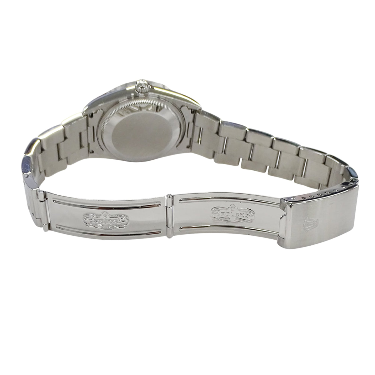 Rolex Oyster Perpetual Datum 15210 Y, blaues Zifferblatt, 34 mm Uhr