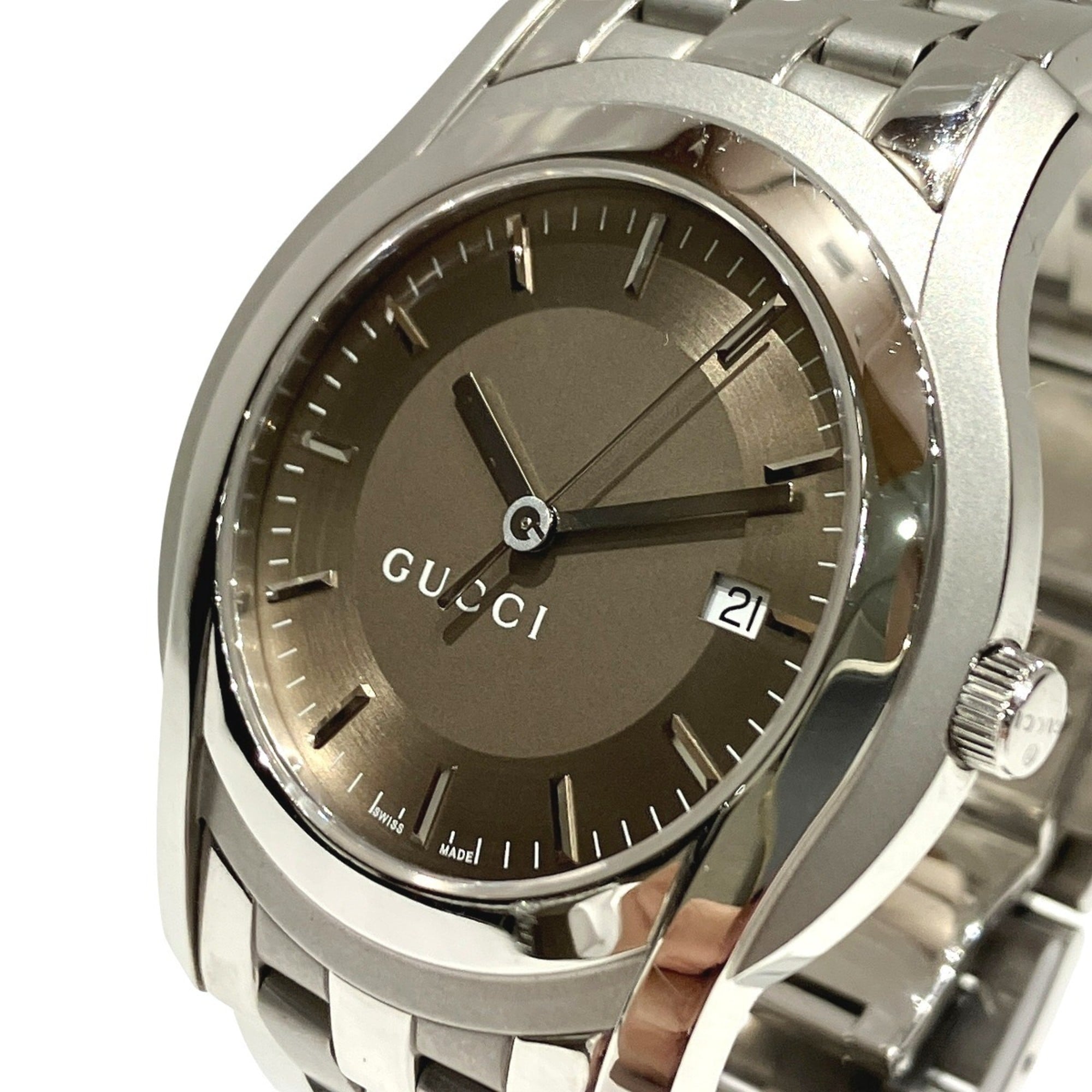 Gucci - 5500XL Champagne Dial 43mm Watch