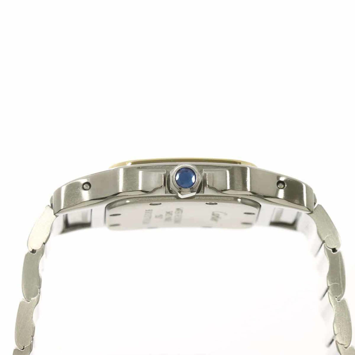 Cartier Santos Galbee SM W20012C4 Ivory Dial 23mm Watch