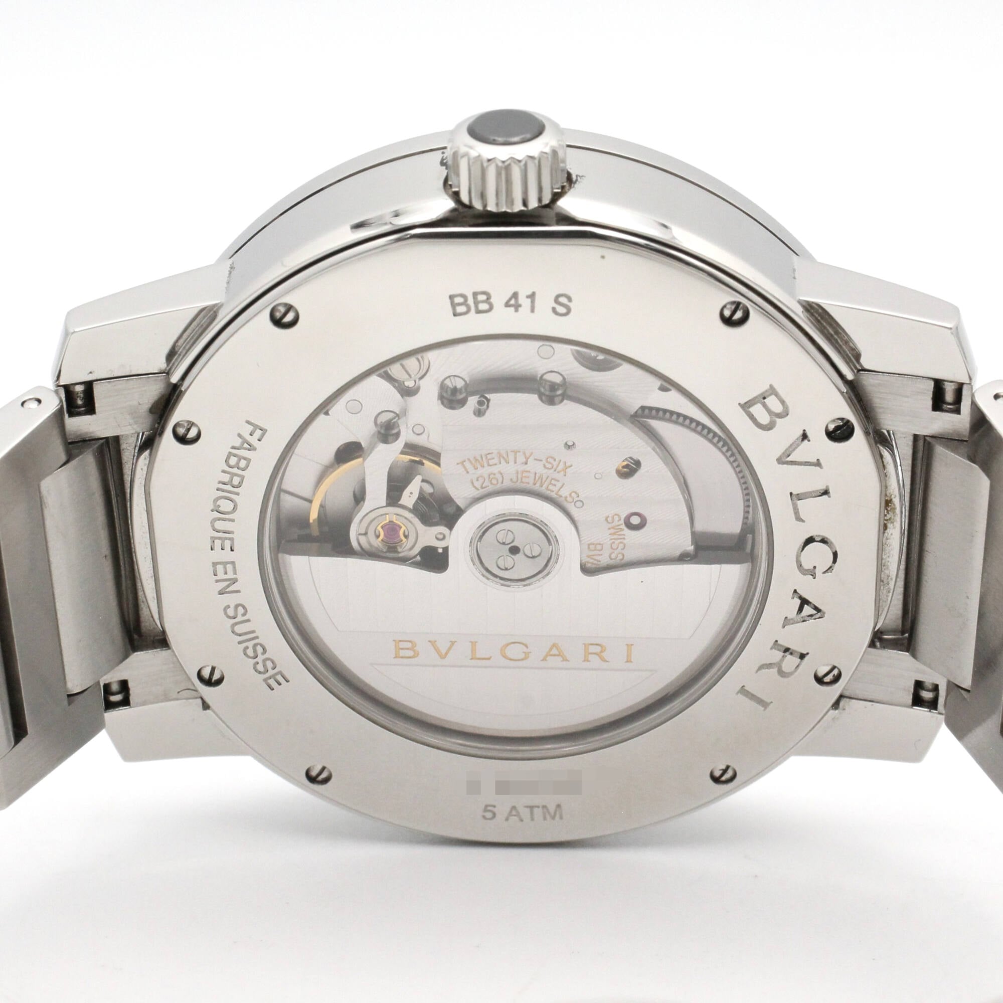 Bulgari BVLGARI Stainless Steel White BB41S