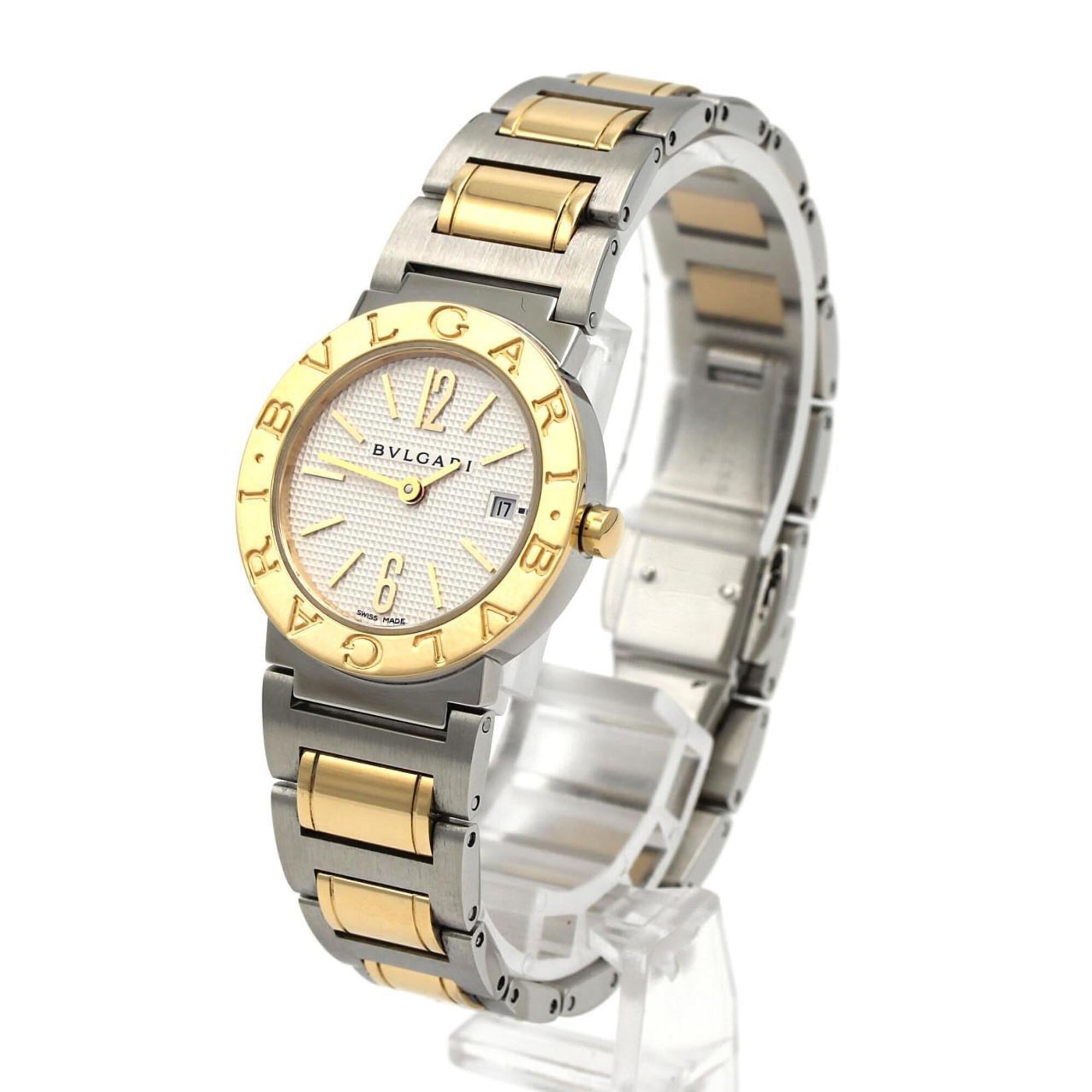 Bulgari Combination BB26SG/BB26WSGD White Dial 26mm Watch