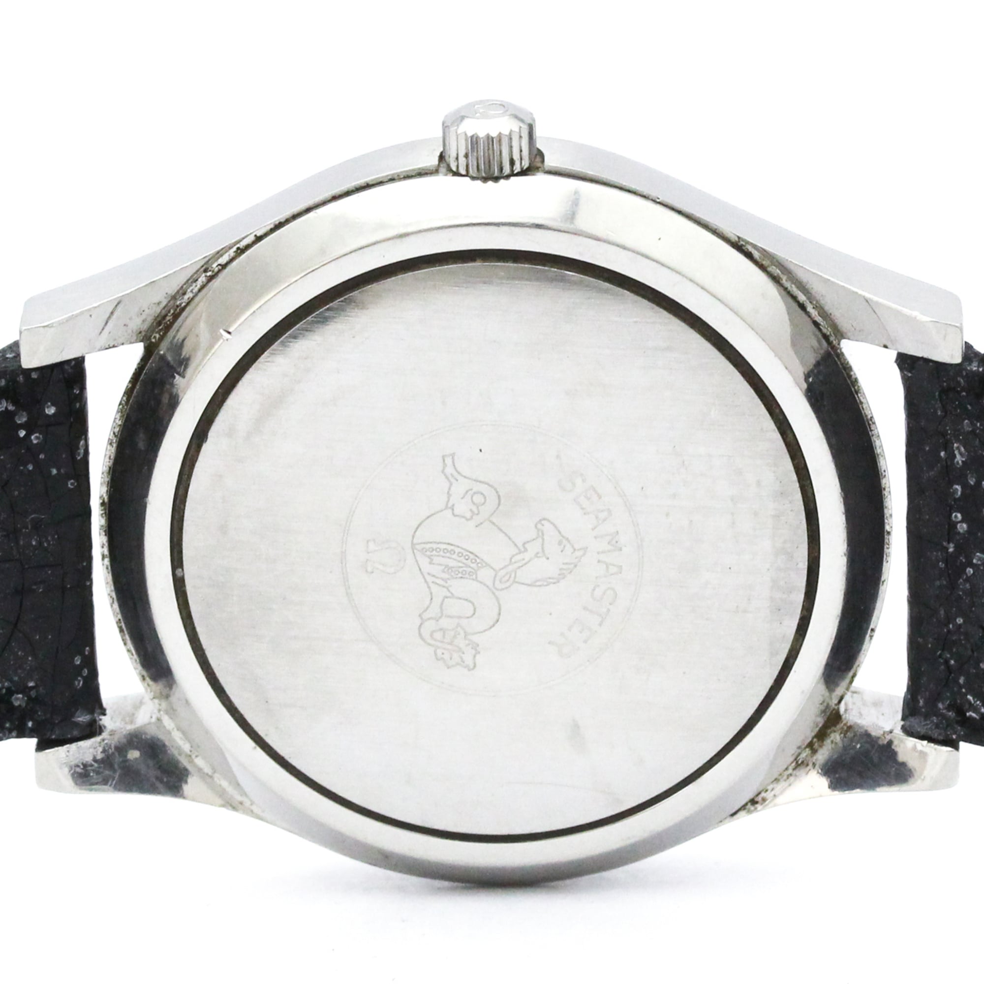 Omega Seamaster 166.128 Silver Dial 38mm Watch