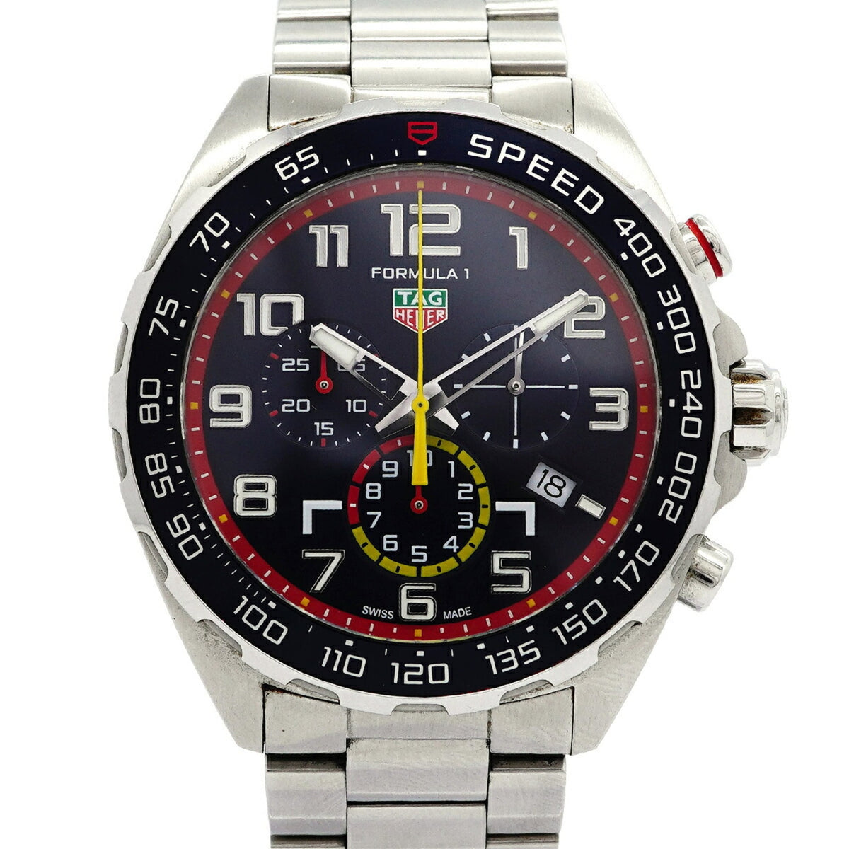 TAG Heuer Formula 1 Red Bull Racing CAZ101AL Blue Dial 43mm Watch
