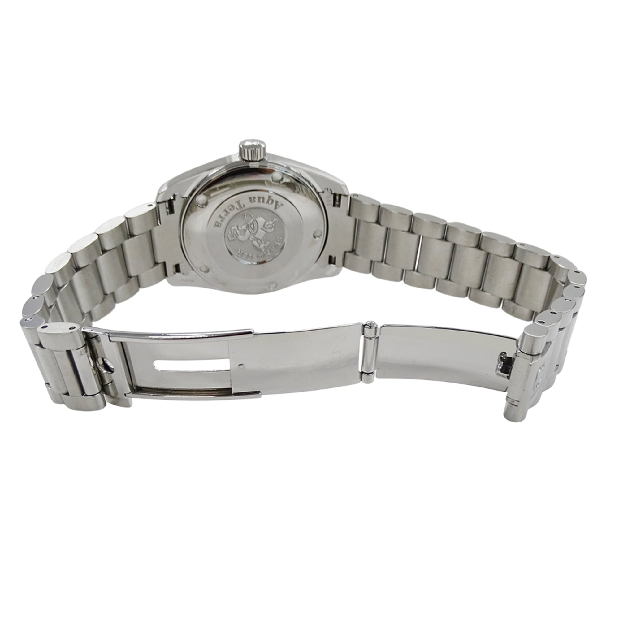 Omega Seamaster Aqua Terra 2518.50 Uhr, Jungengröße, Markenware, Datum, Quarz, Edelstahl (SS), Silber, Schwarz