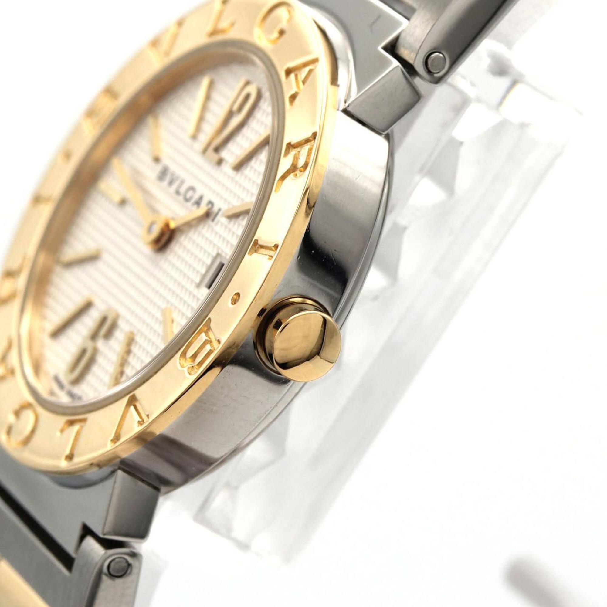 Bulgari Combination BB26SG/BB26WSGD White Dial 26mm Watch