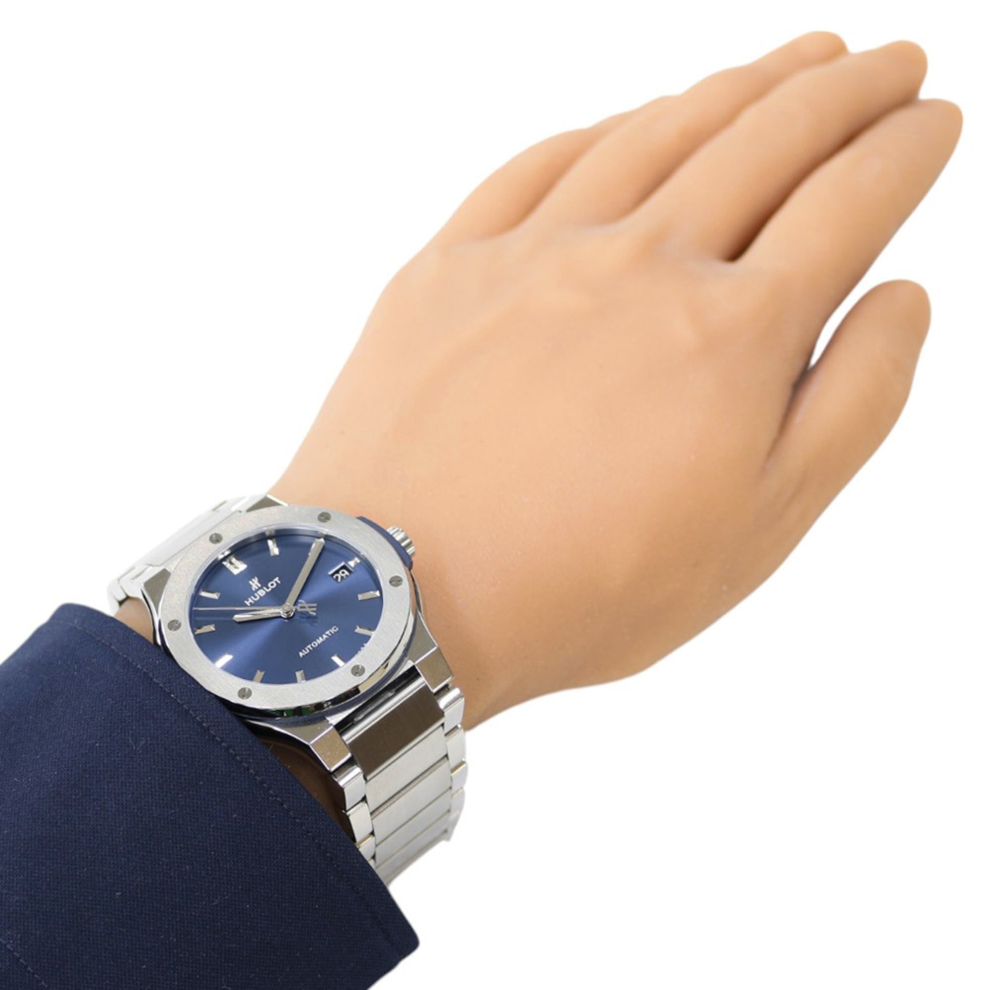 Hublot Classic Fusion Titanium Watch 510.NX.7170.NX Automatic Men's HUBLOT Overhauled