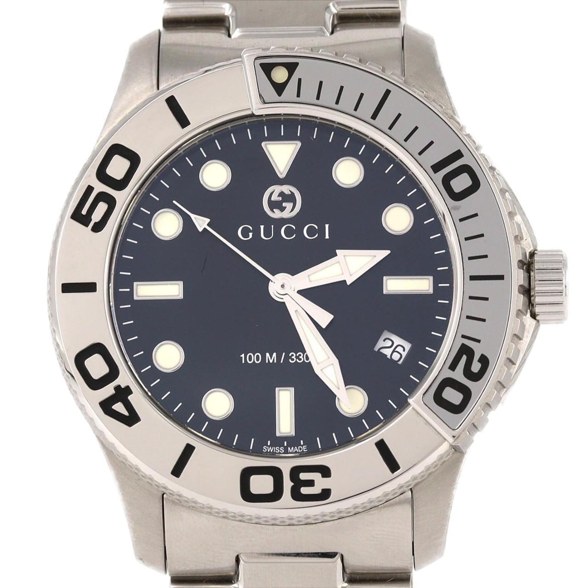 Gucci Diver 126.2 YA126277 SS Quartz Watch
