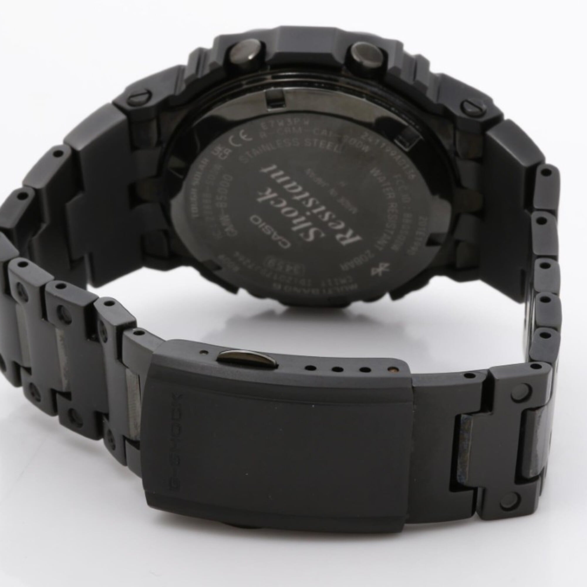 CASIO G-SHOCK FULL METAL 5000 SERIES GMW-B5000MB-1JF Black Stainless Steel Men's Watch