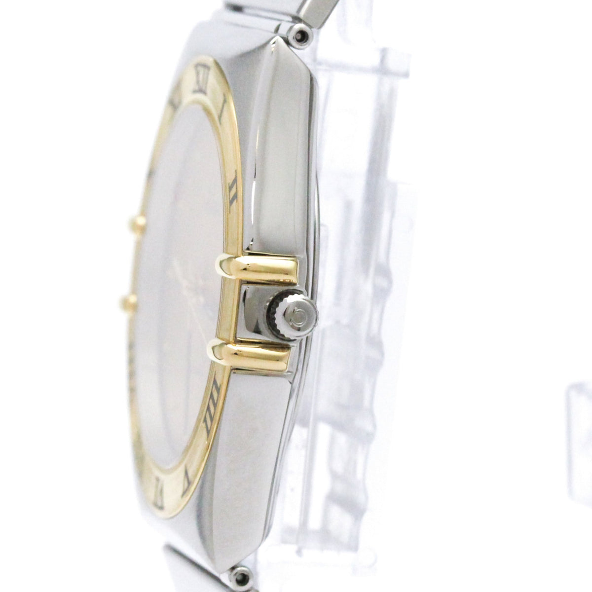 Montre Omega Constellation 3961080, cadran doré, 33 mm