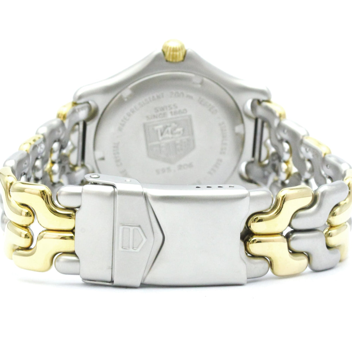 TAG Heuer Sel S95.206 Horloge met grijze wijzerplaat, 38 mm