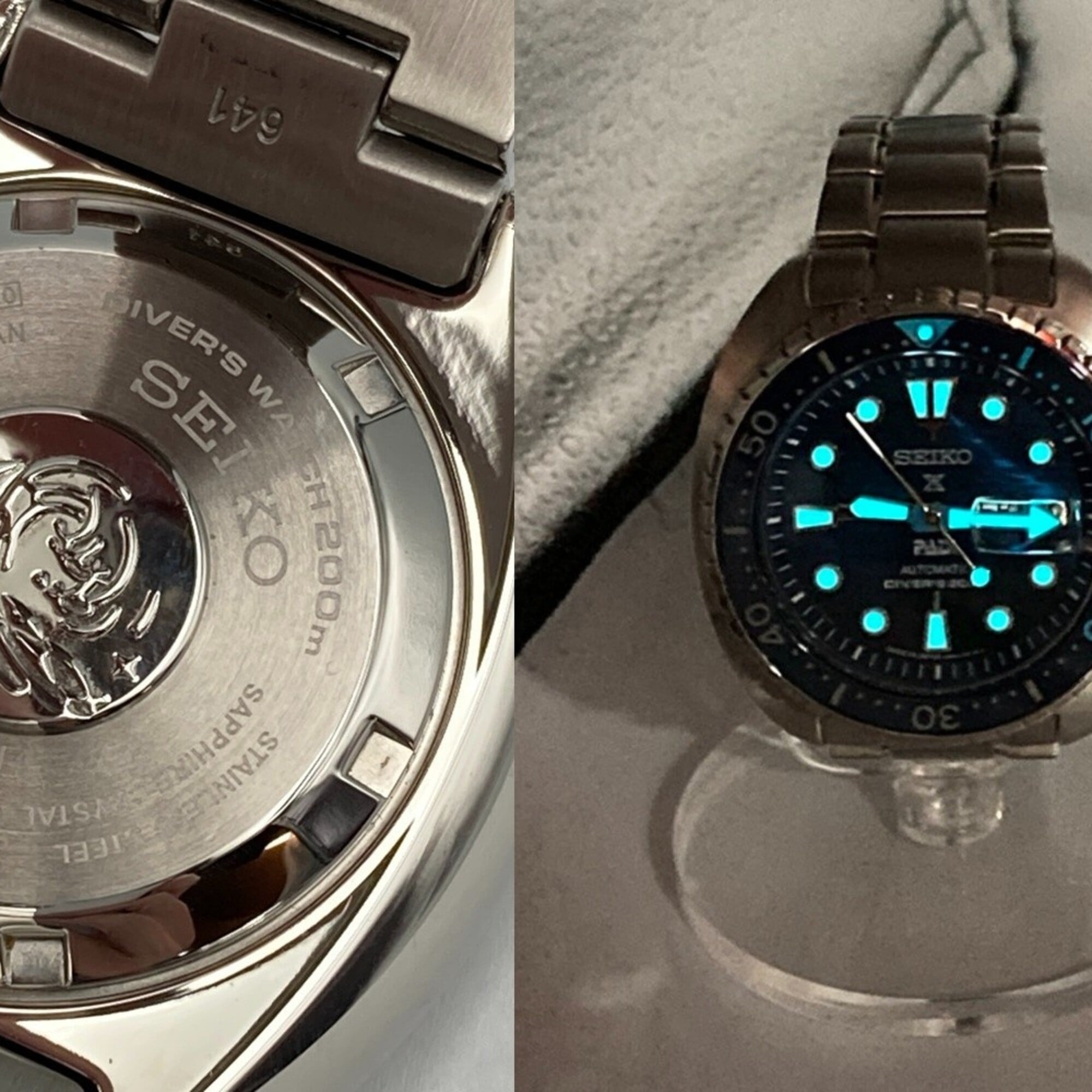 SEIKO Prospex Diver Scuba PADI Special Edition SBDY125 D4