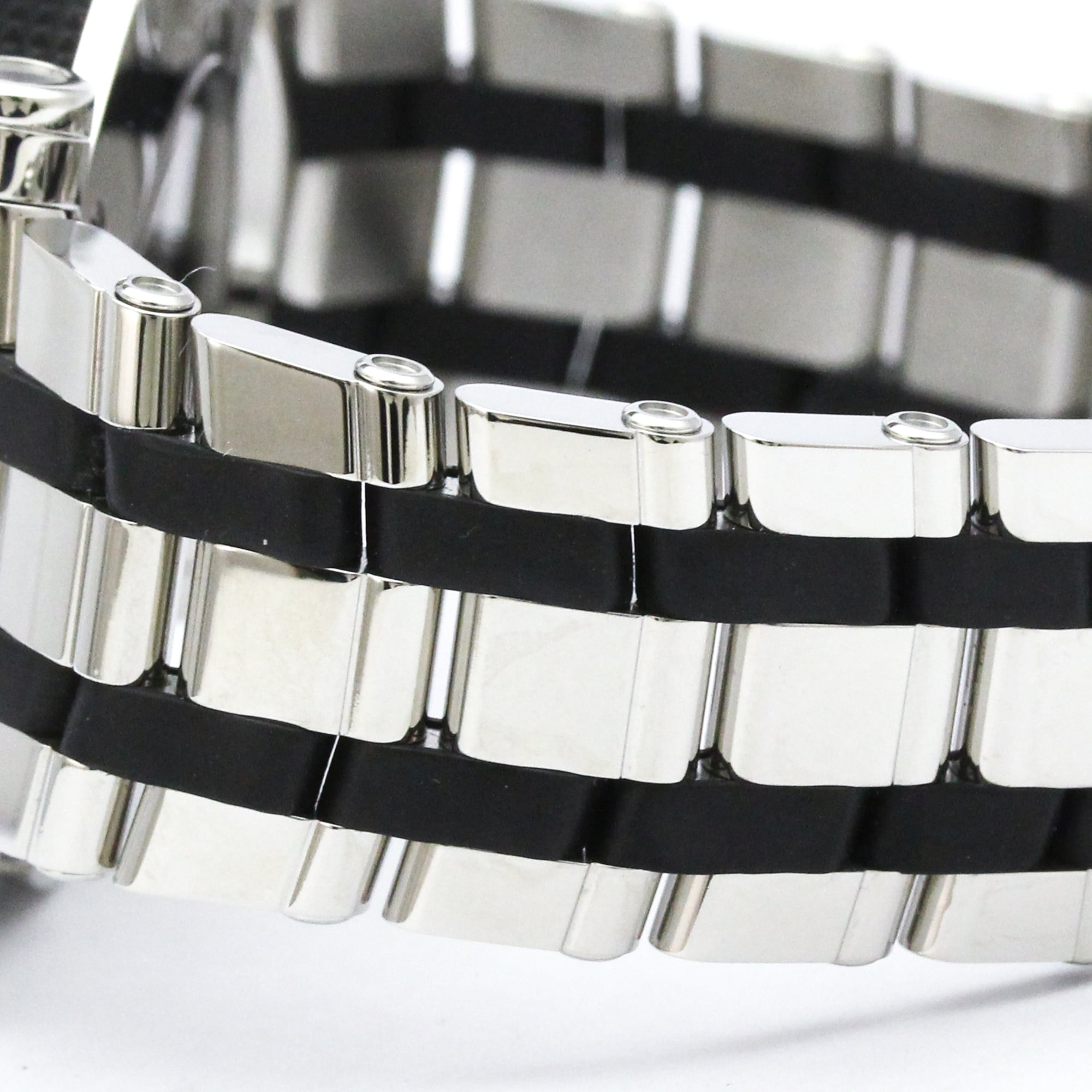 TIFFANY Atlas Steel Rubber Automatic Watch Z1000.70.12A10A00A Polished