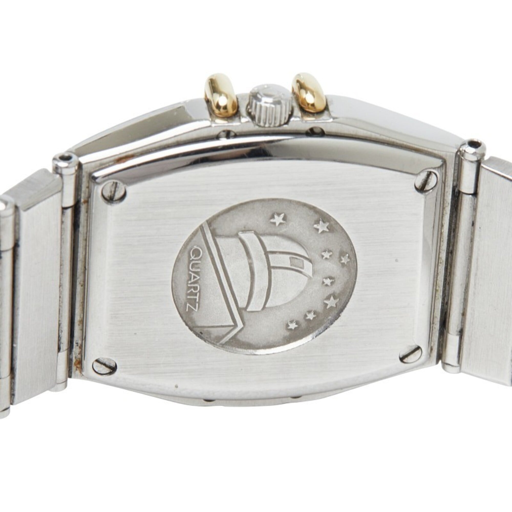 Omega Constellation Half Bar 2-Hand Watch 795.0877 Quartz Gold Dial Stainless Steel Ladies OMEGA