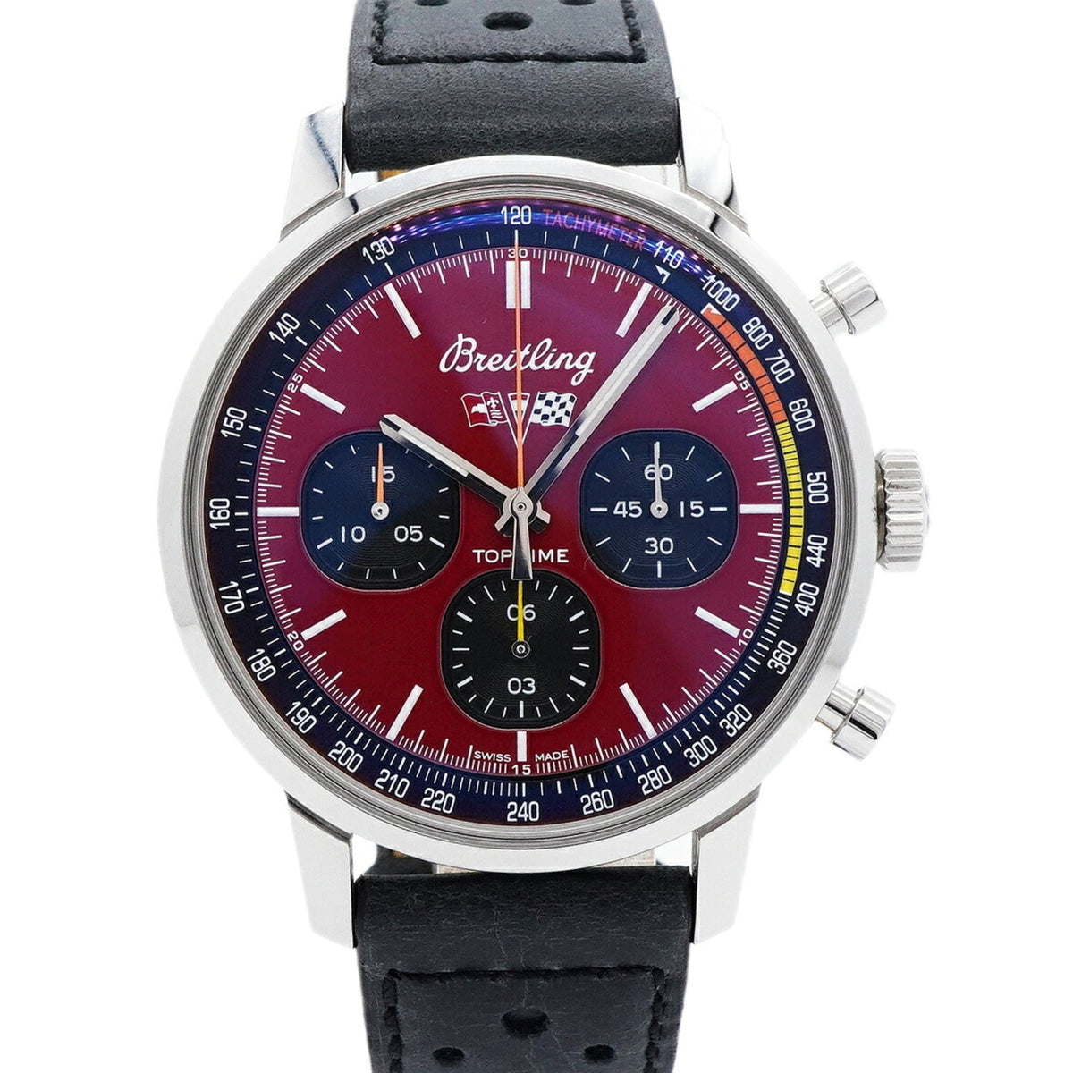 Breitling Top Time Chevrolet Corvette A25310 Red color Dial 42mm Watch