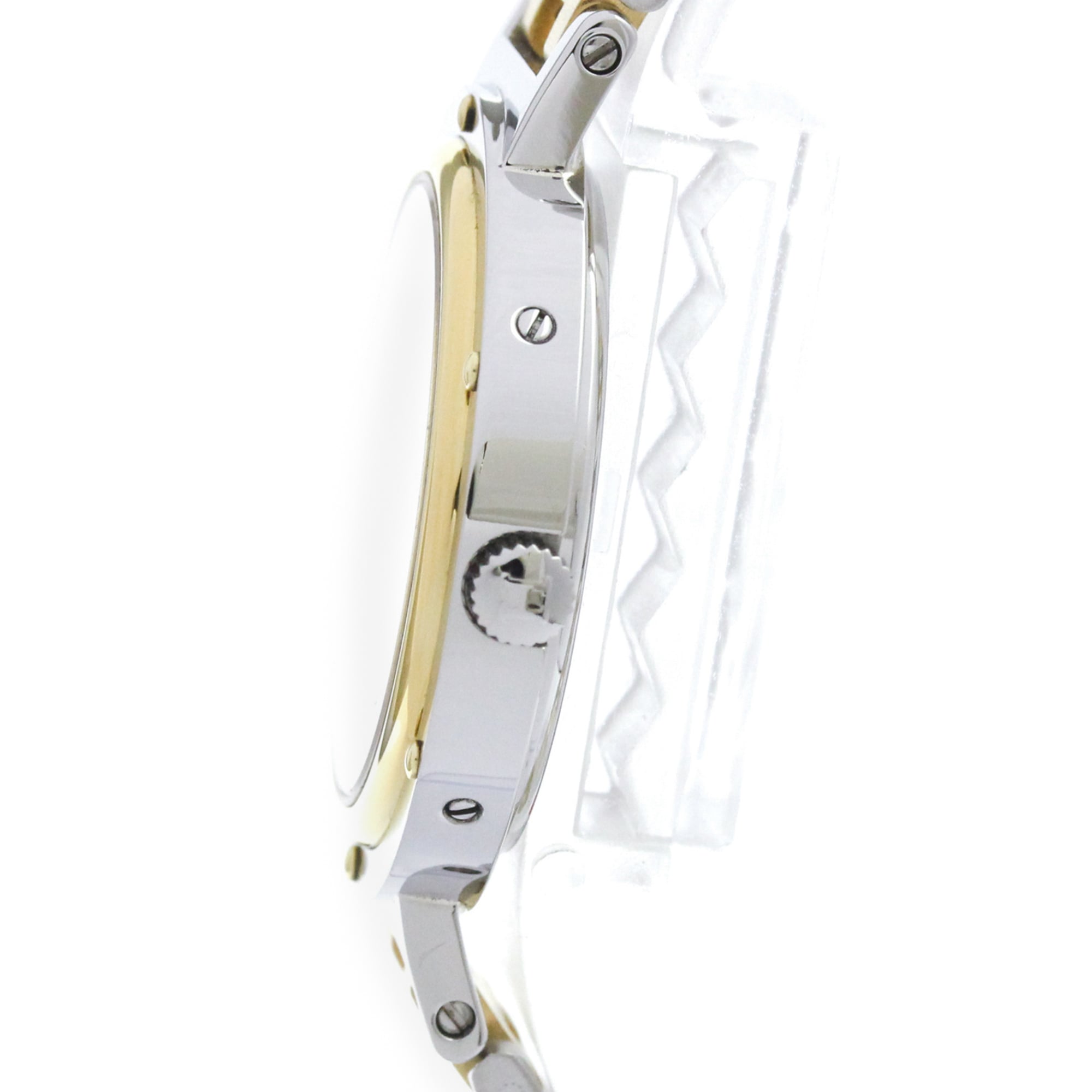 HERMES Clipper Gold Plated Stainless Steel Quartz