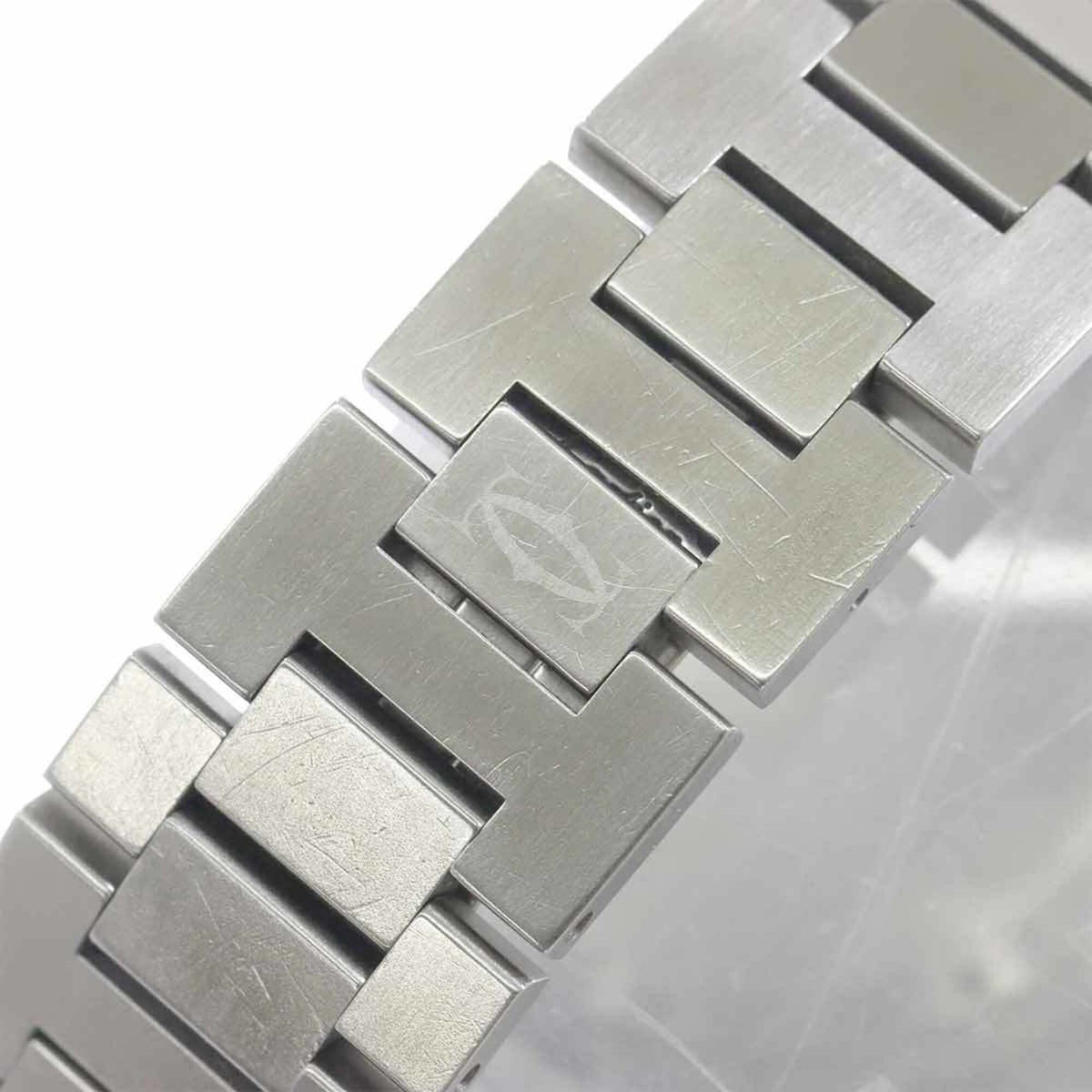 Cartier Pasha C Big Date W31055M7 White Dial 35mm Watch