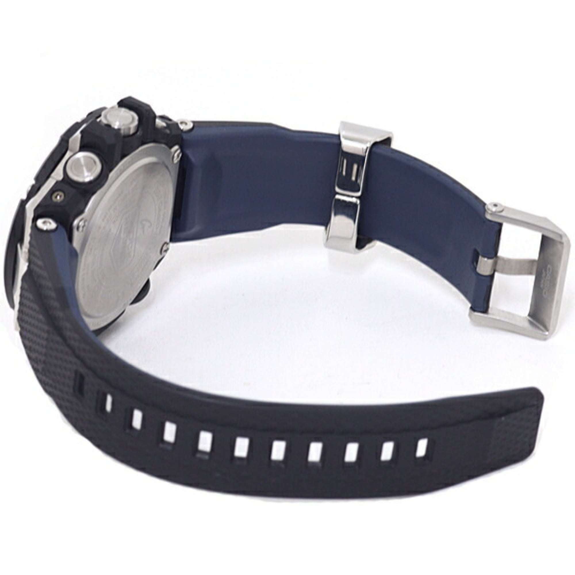 CASIO G-Shock G-STEEL GST-B100 herenhorloge, Tough Solar, waterdicht tot 20 ATM, zwart/blauw