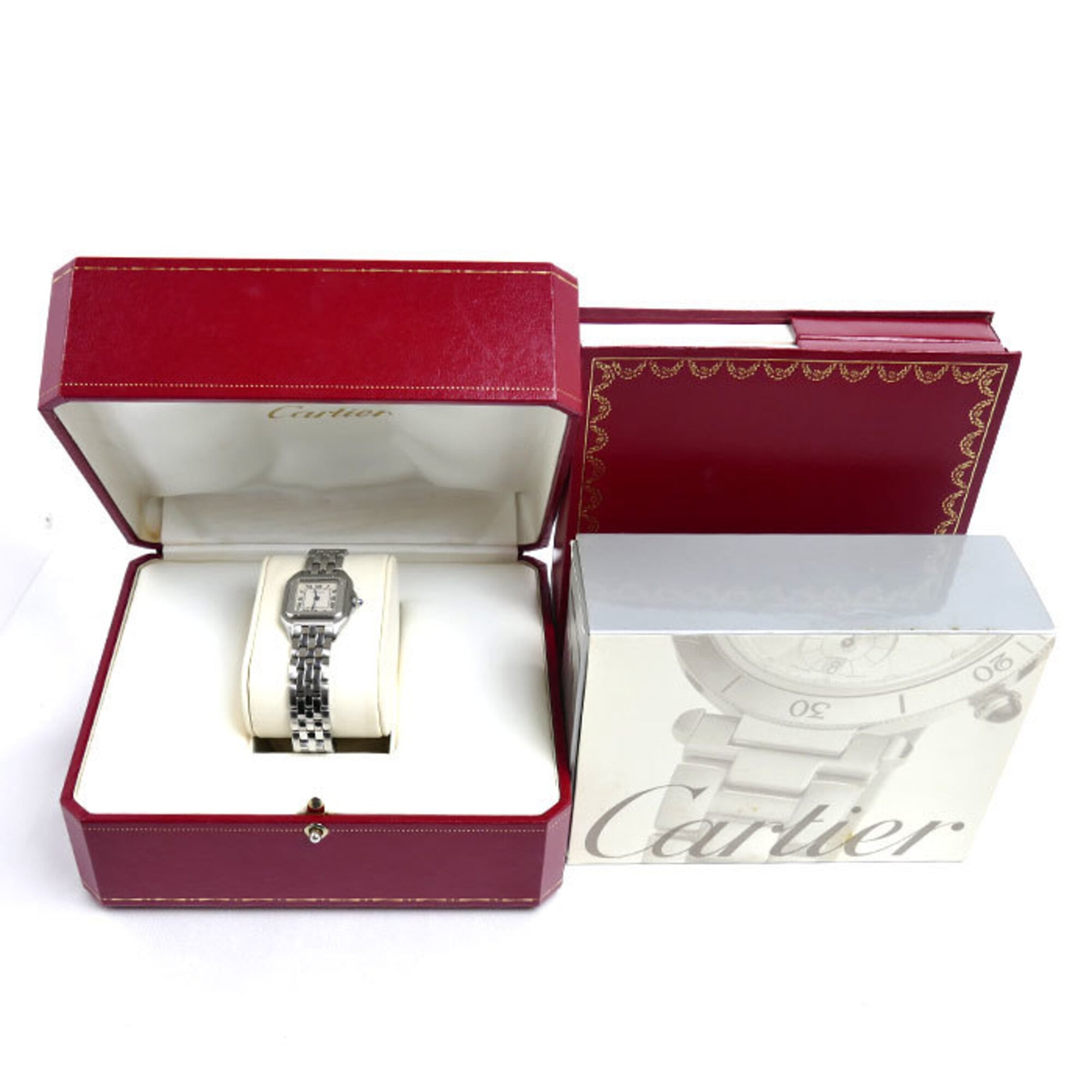 Cartier Panthère W25033P5 White Dial 21mm Watch