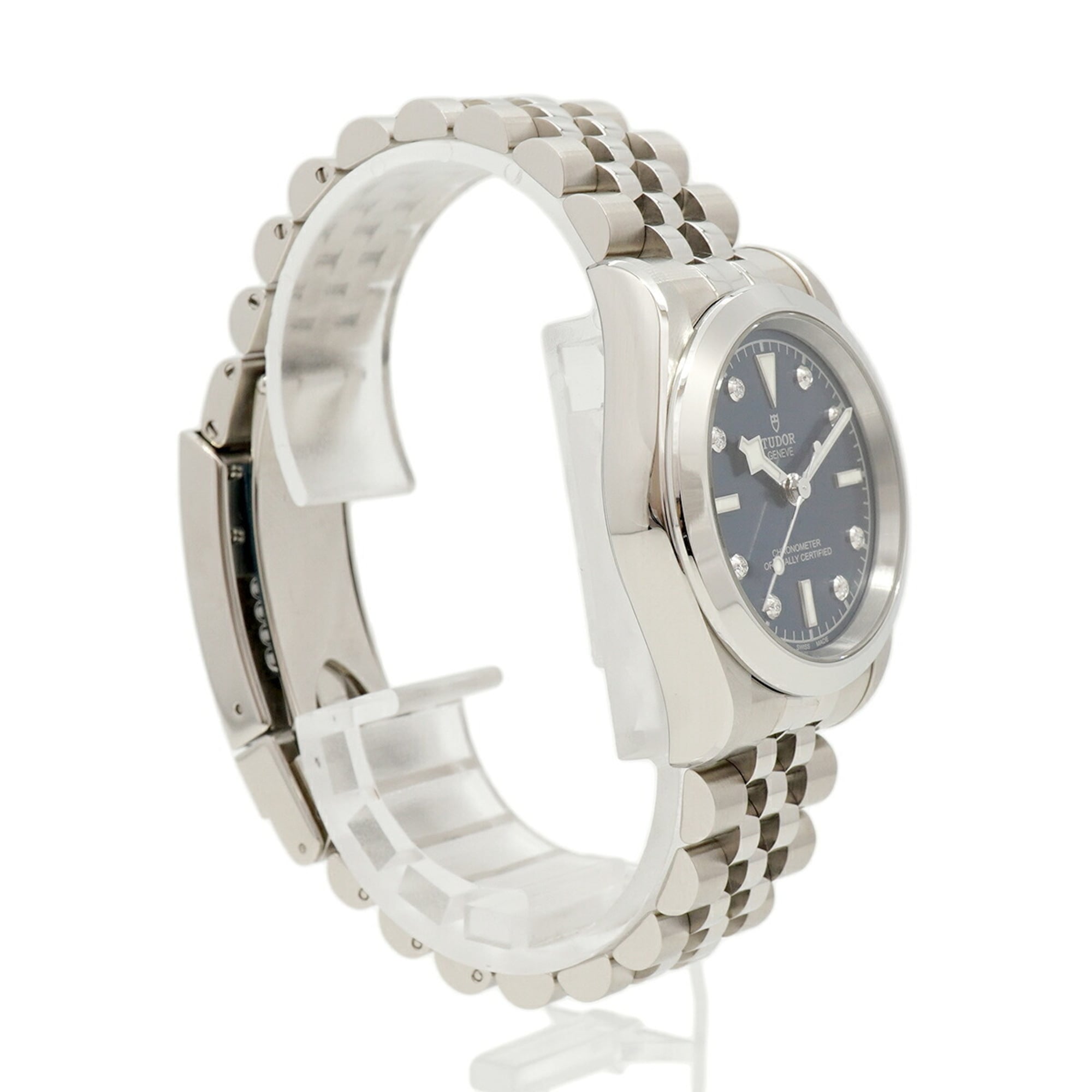 Montre Tudor Black bay One 31 8P Diamond 79600, cadran bleu, 31 mm