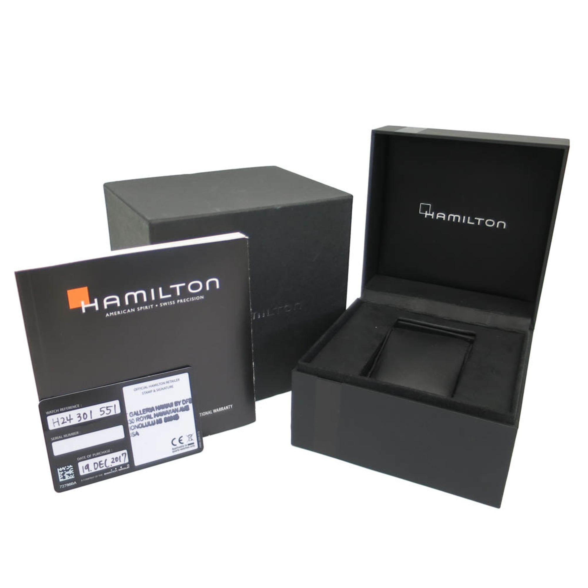 Hamilton Ventura H24101511 White Dial 24mm Watch