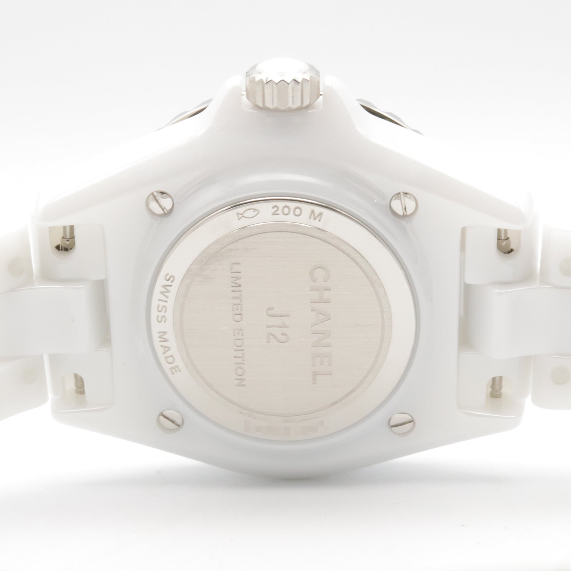 Chanel J12 H7419 White Dial Ceramic 33mm Watch