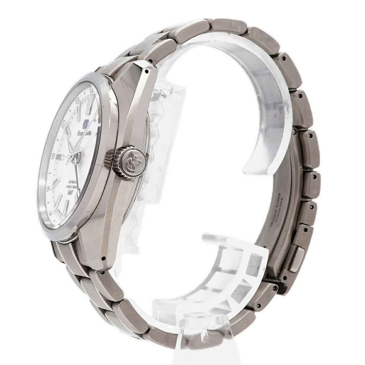 Grand Seiko Grand Heritage Collection Mechanical Hi-Beat GMT SBGJ255/9S86-00R0 White Dial 40mm Watch