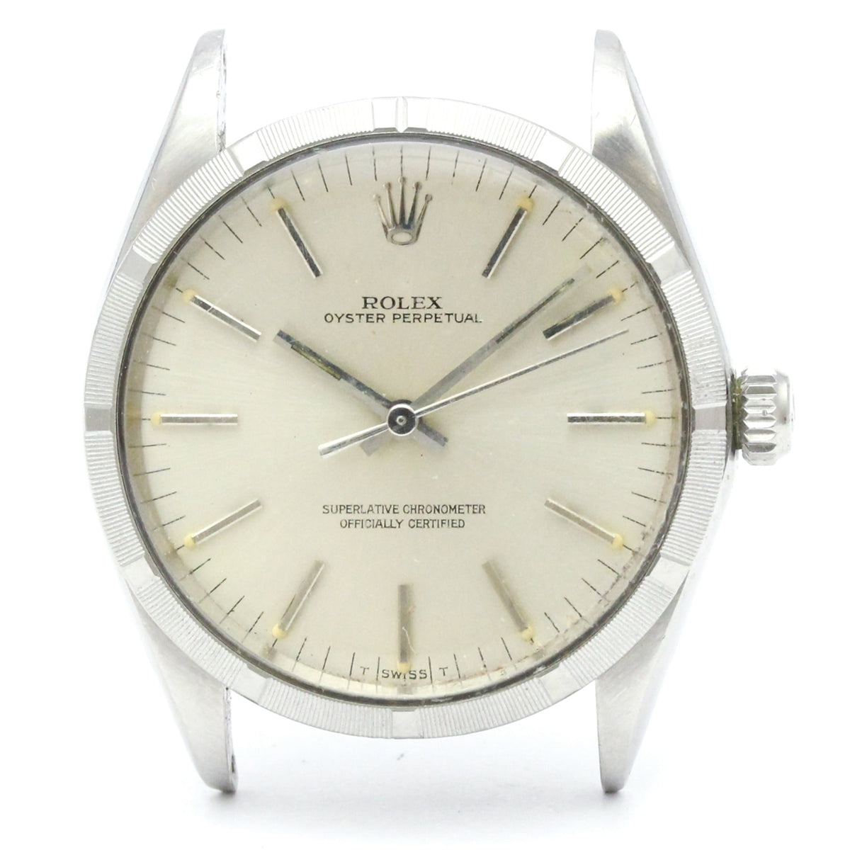 Rolex Oyster Perpetual 1003 Silver Dial 34mm Watch