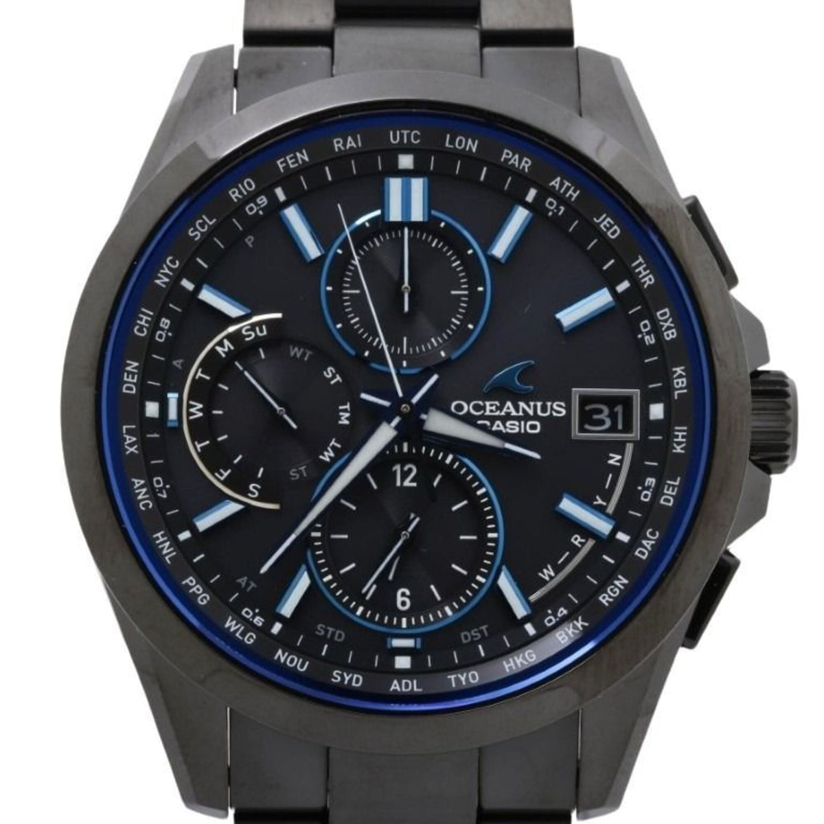 Casio OCEANUS Classic Line OCW-T2600B-1AJF Schwarz Zifferblatt 42 mm Uhr