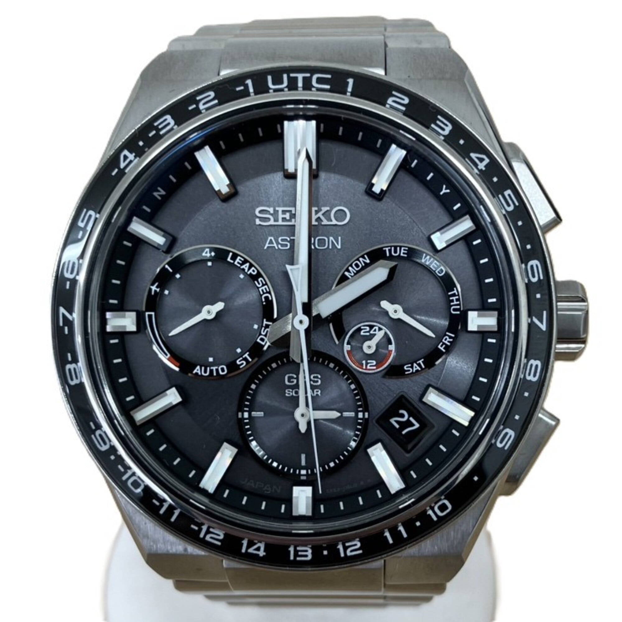 SEIKO Astron 5X53 SBXC111 Watch, Solar Powered, GPS Satellite Radio Wave Correction