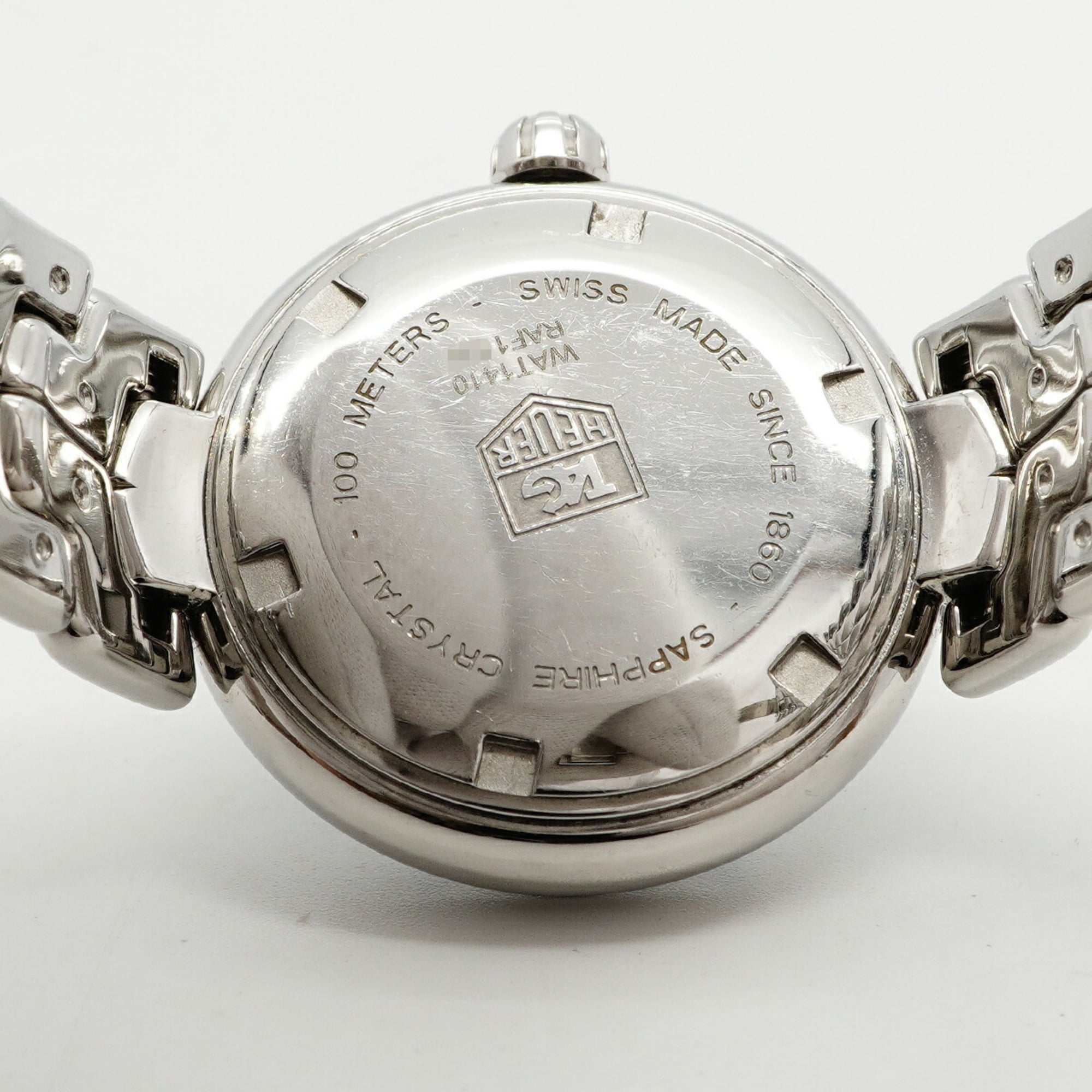TAG Heuer Link WAT1410 Damenuhr Schwarz Zifferblatt