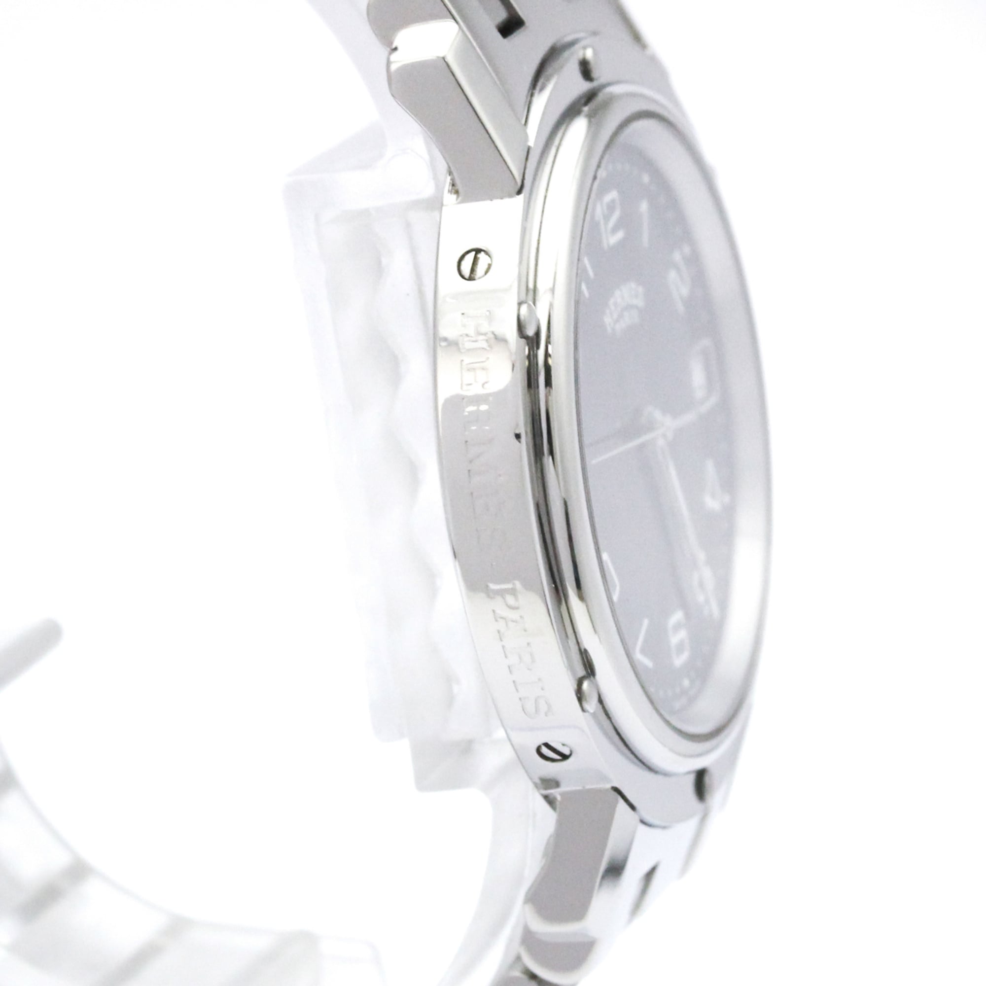 Montre pour homme HERMES Clipper en acier inoxydable Quartz CL6.710