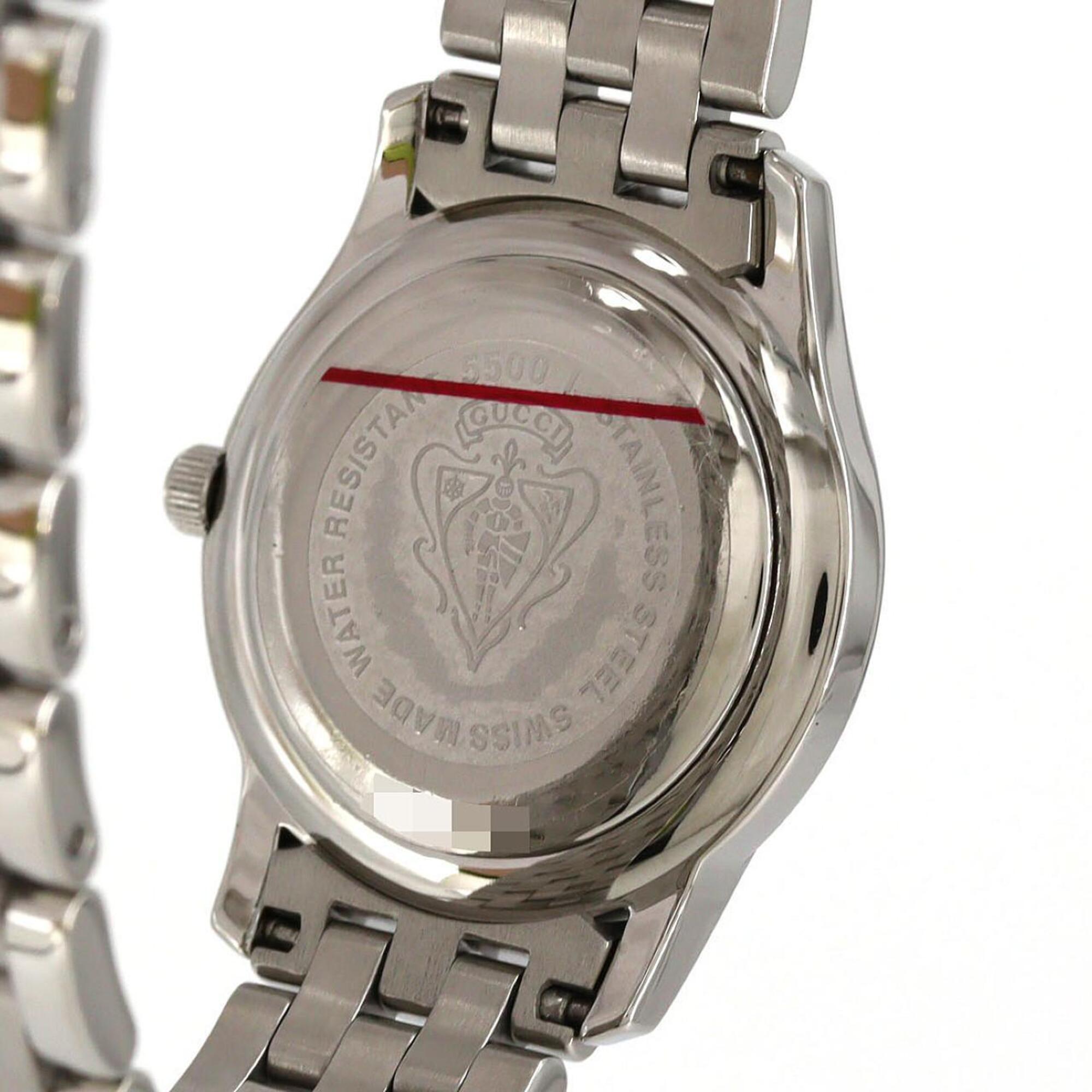 Gucci G-Class 5500L YA055518 roestvrijstalen quartzhorloge