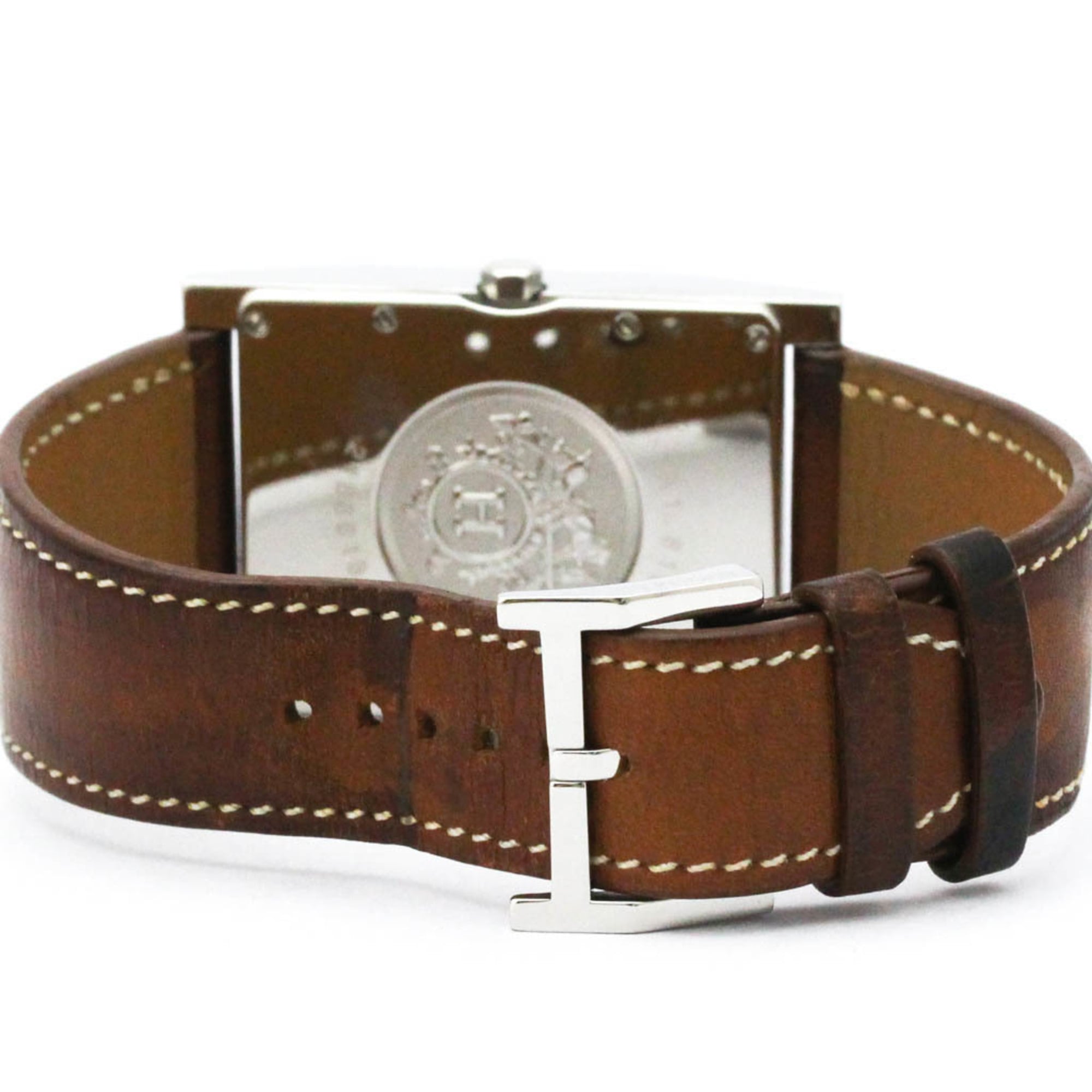 Hermes Tandem TA1.810 Silver Dial 31mm Watch