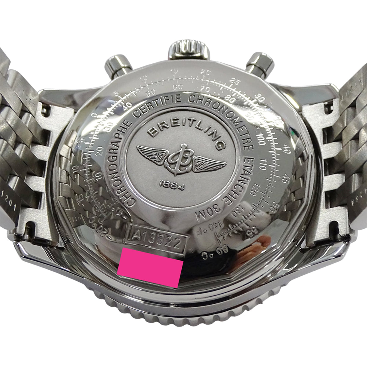 Breitling Old Navitimer A13322 Black Dial 41mm Watch