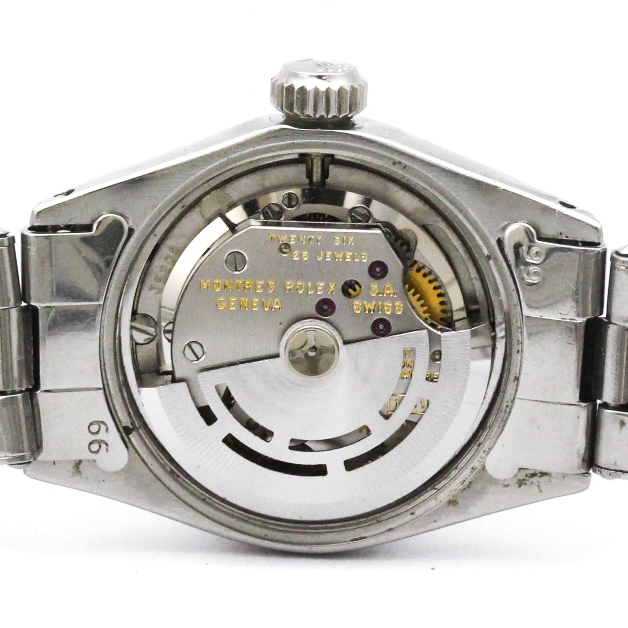 Rolex Oyster 6623 Silver Dial Stainless steel 25mm Watch