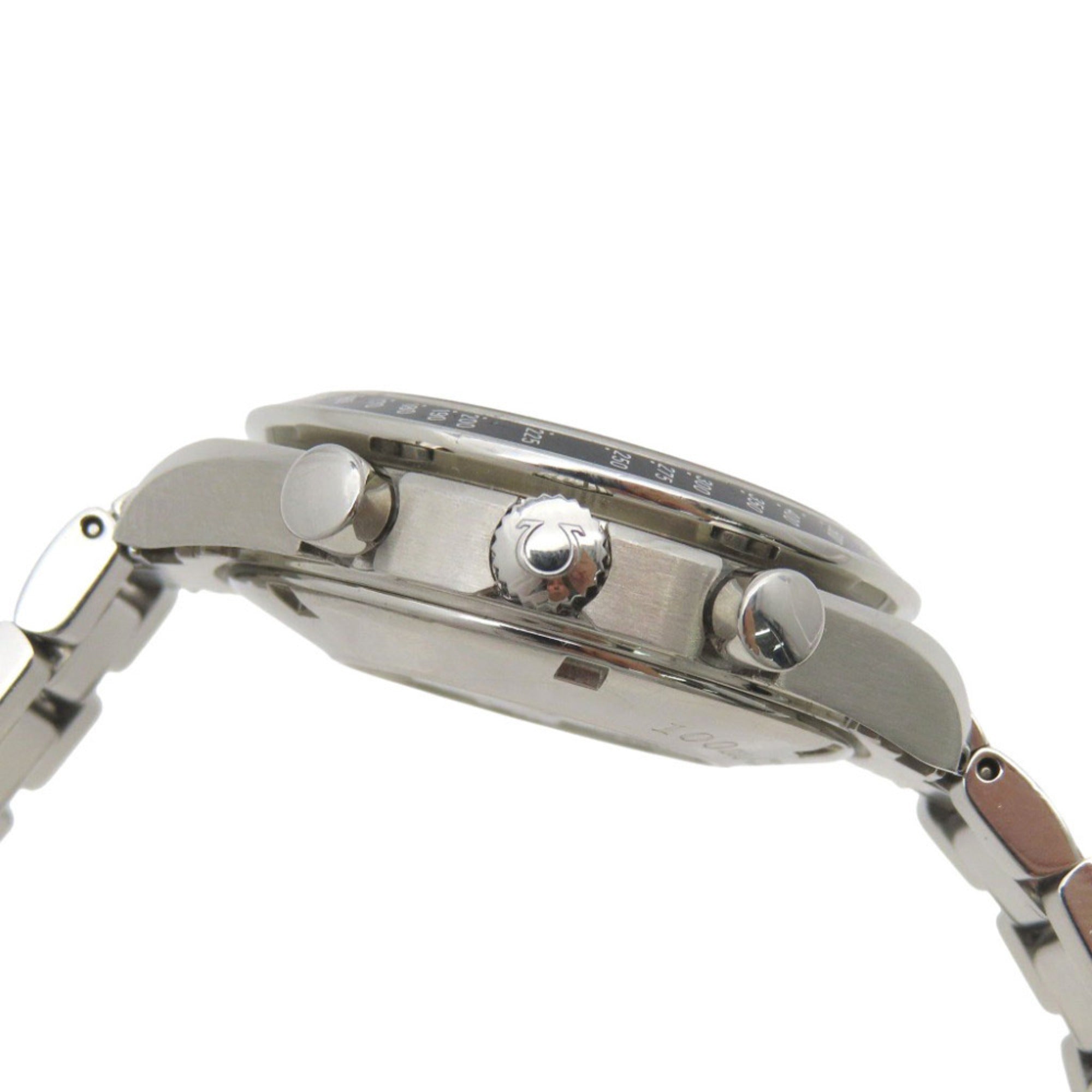 Omega Speedmaster Date 3210.50 automatisch horloge, roestvrij staal, zwarte wijzerplaat, 0190OMEGA, herenhorloge